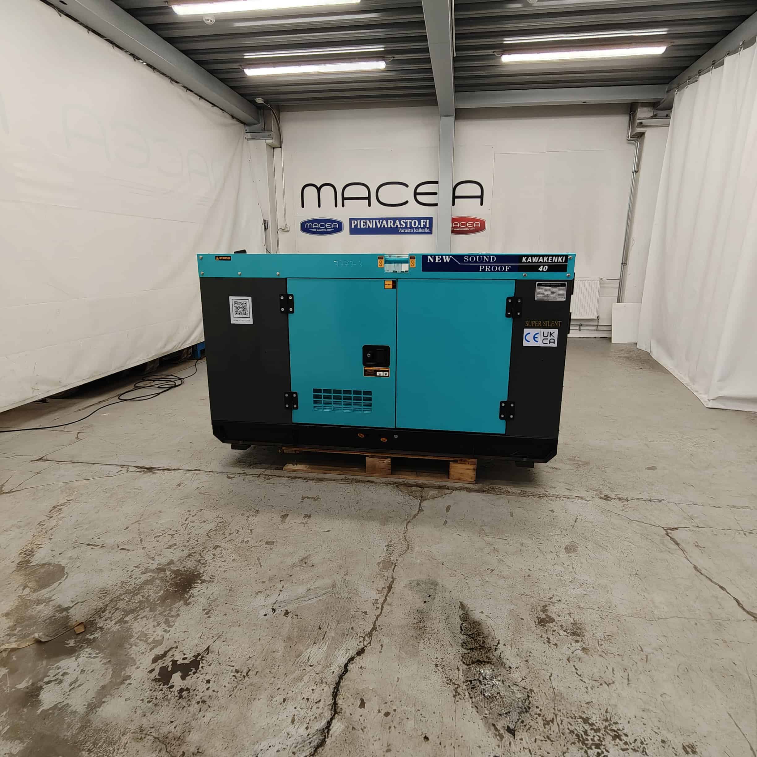 Kawakenki KK40-III-SSS 40kVA Generator, 4 Cylinder Engine s/n 25120690 vm. 2025 - Image 3