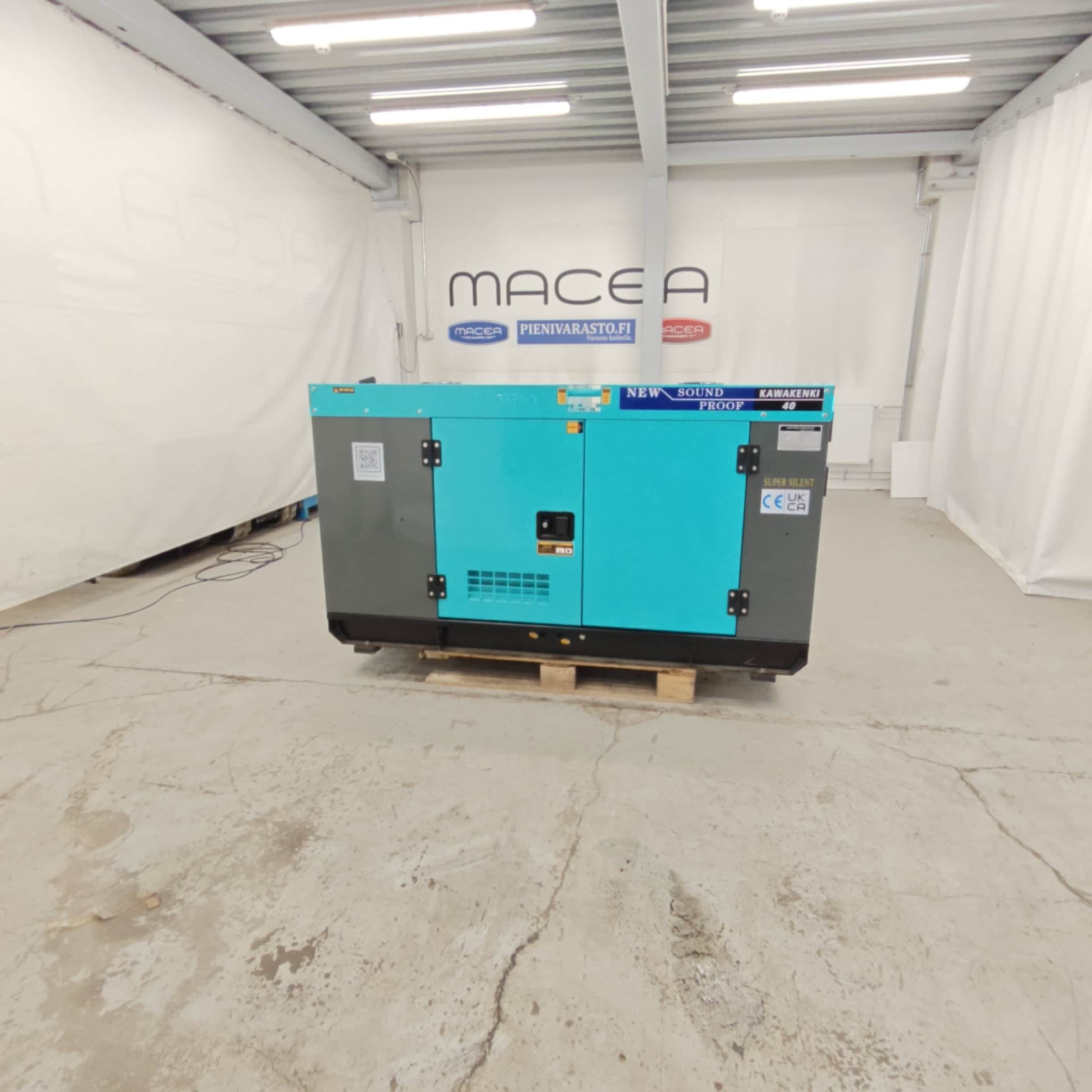 Kawakenki KK40-III-SSS 40kVA Generator, 4 Cylinder Engine s/n 25120690 vm. 2025 - Image 2