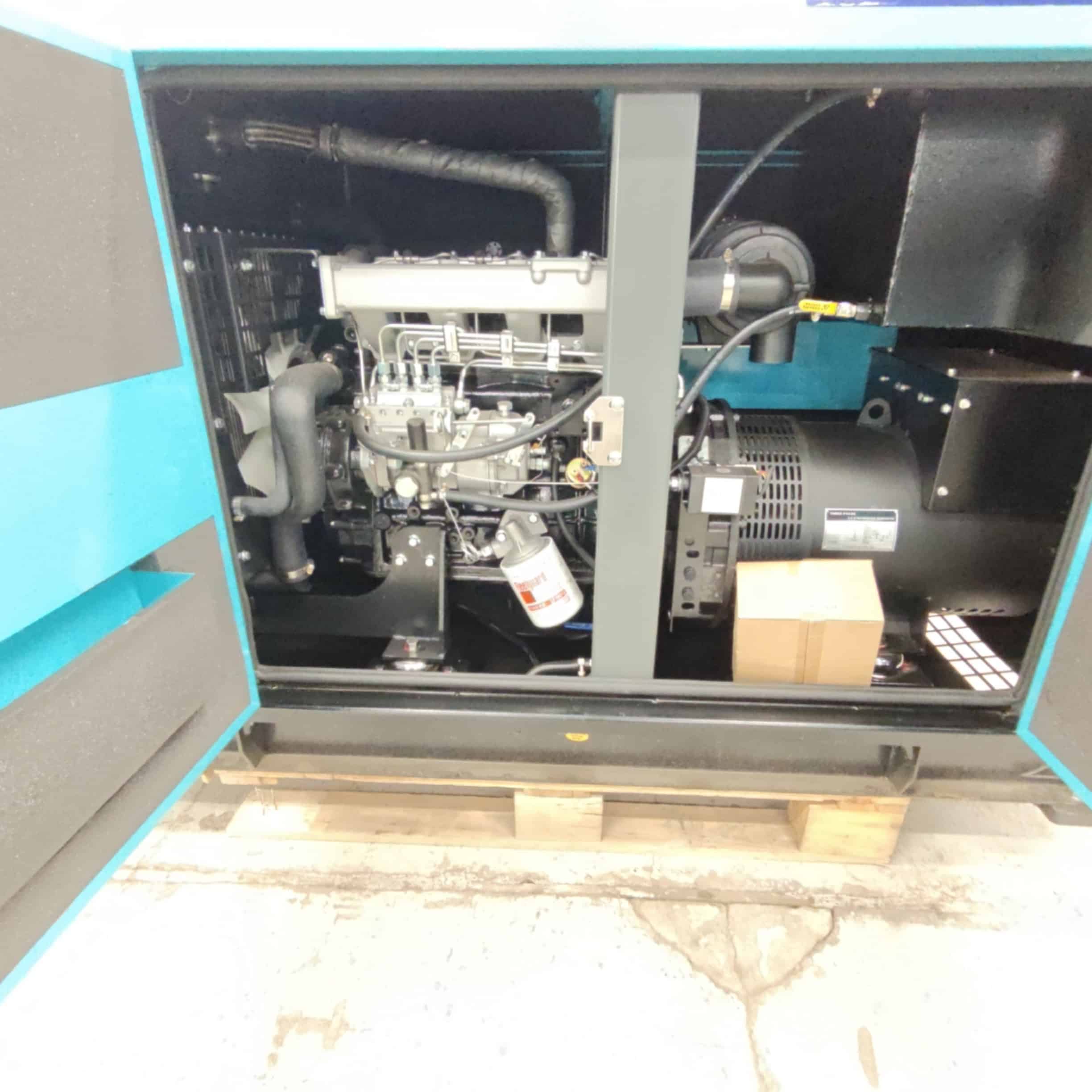 Kawakenki KK40-III-SSS 40kVA Generator, 4 Cylinder Engine s/n 25120690 vm. 2025 - Image 13