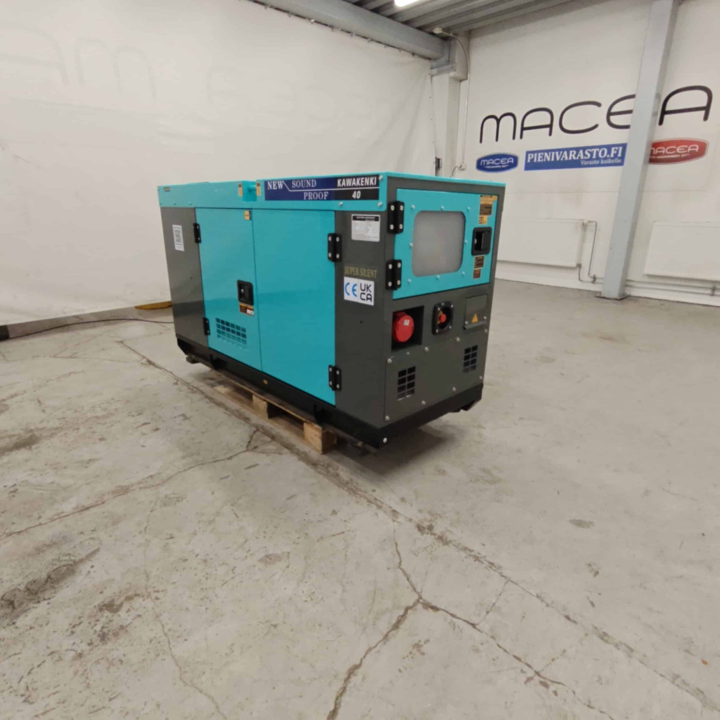 Kawakenki KK40-III-SSS 40kVA Generator, 4 Cylinder Engine s/n 25120690 vm. 2025 - Image 4