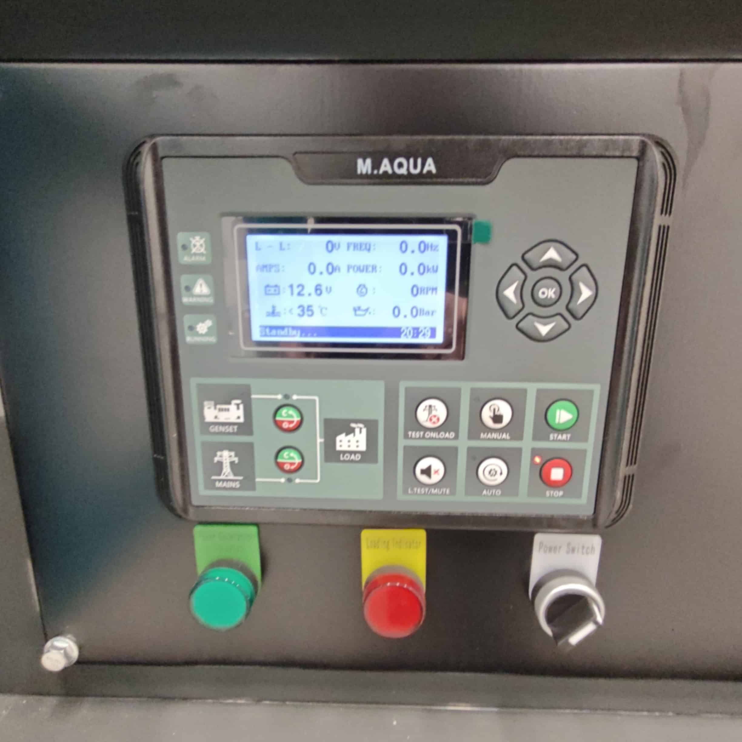 Kawakenki KK40-III-SSS 40kVA Generator, 4 Cylinder Engine s/n 25120690 vm. 2025 - Image 15