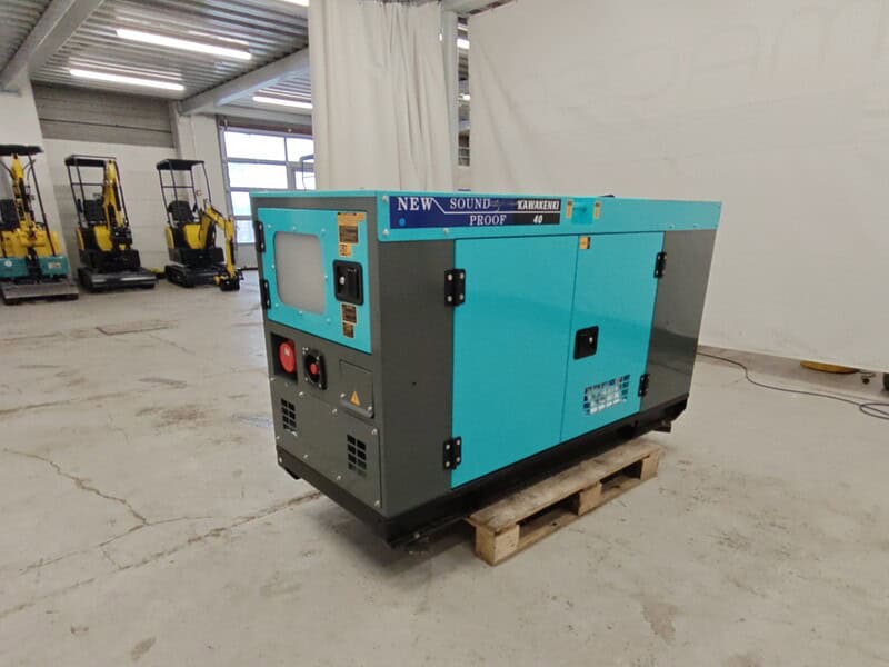 Kawakenki KK40-III-SSS 40kVA generaattori vm 2025