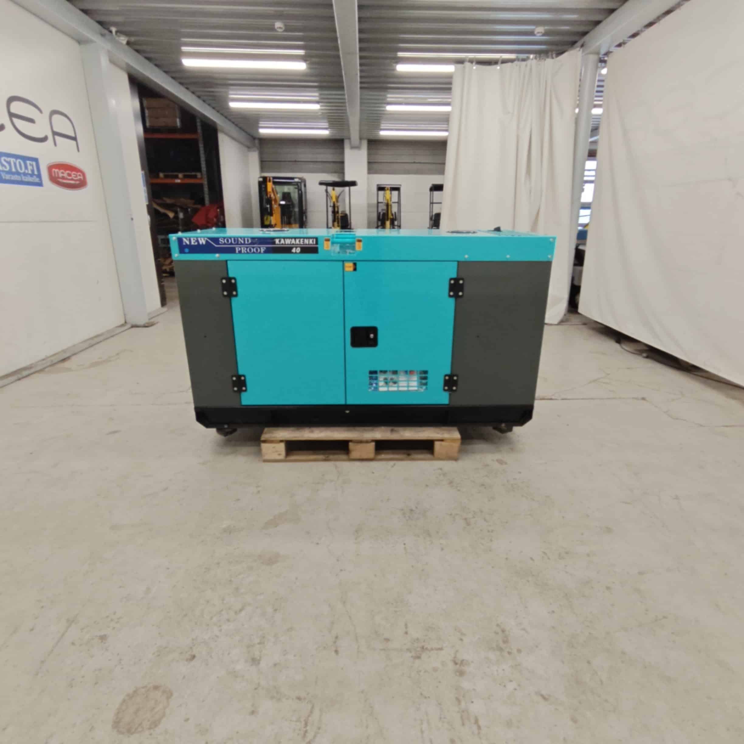 Kawakenki KK40-III-SSS 40kVA Generator, 4 Cylinder Engine s/n 25120690 vm. 2025 - Image 8