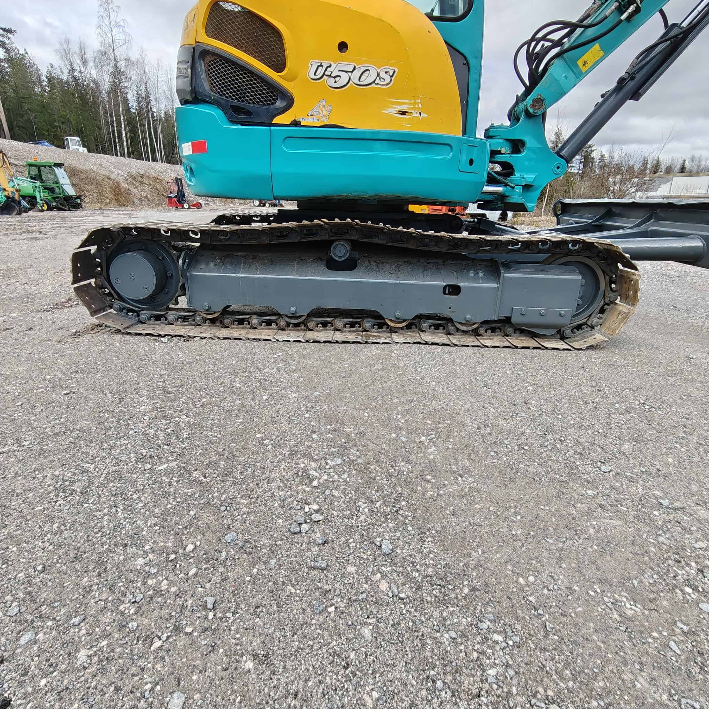 Kubota U50-3S Rautatelainen minikaivuri vm 2012 - Image 8