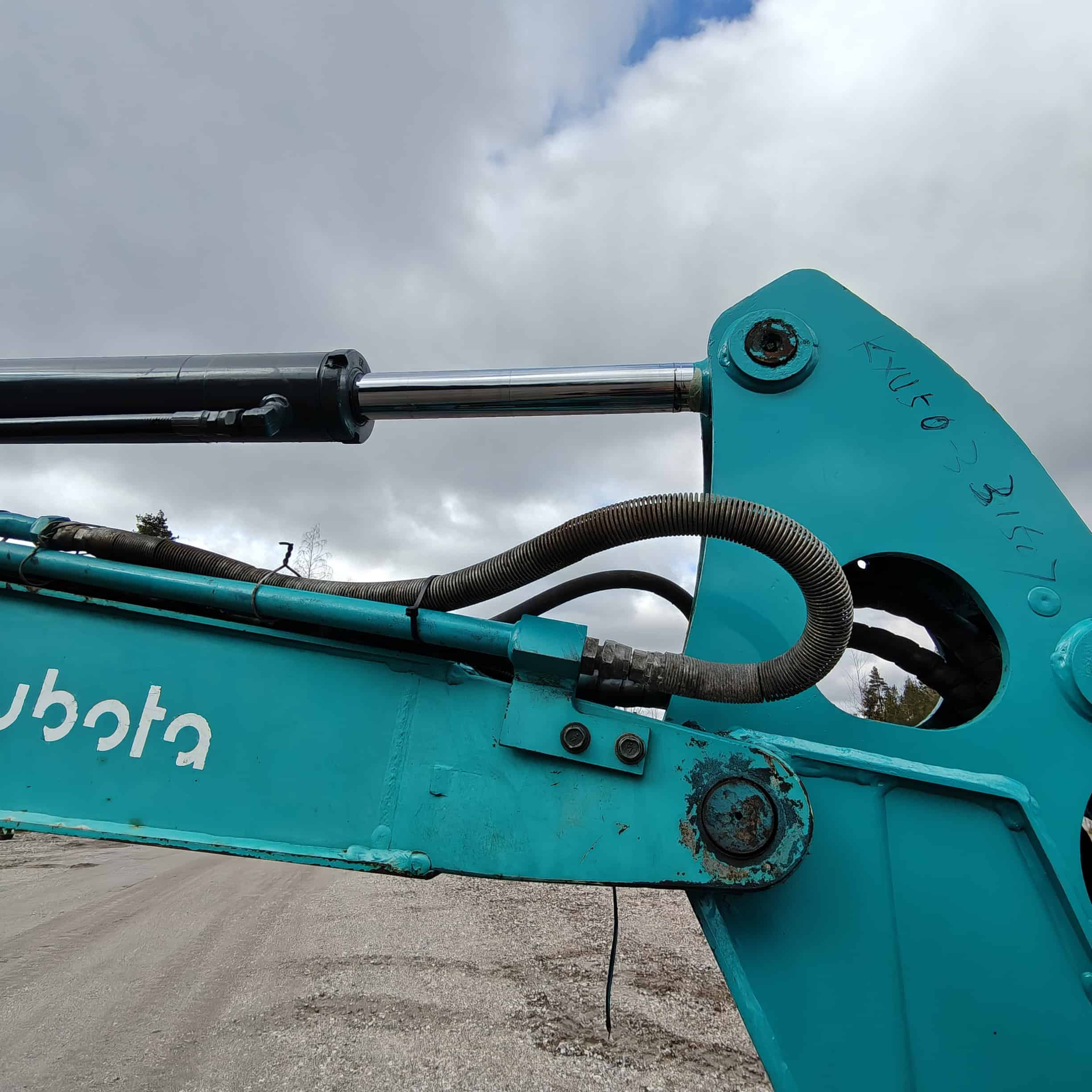 Kubota U50-3S Rautatelainen minikaivuri vm 2012 - Image 13