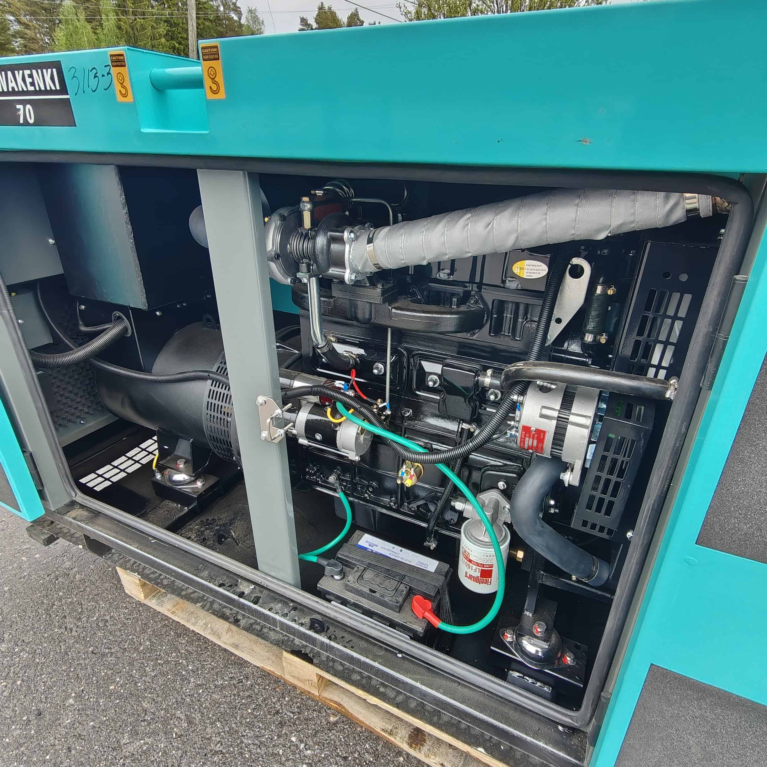Kawakenki KK-70-III-SSS 70kVA Generaattori Vm 2026 - Image 10