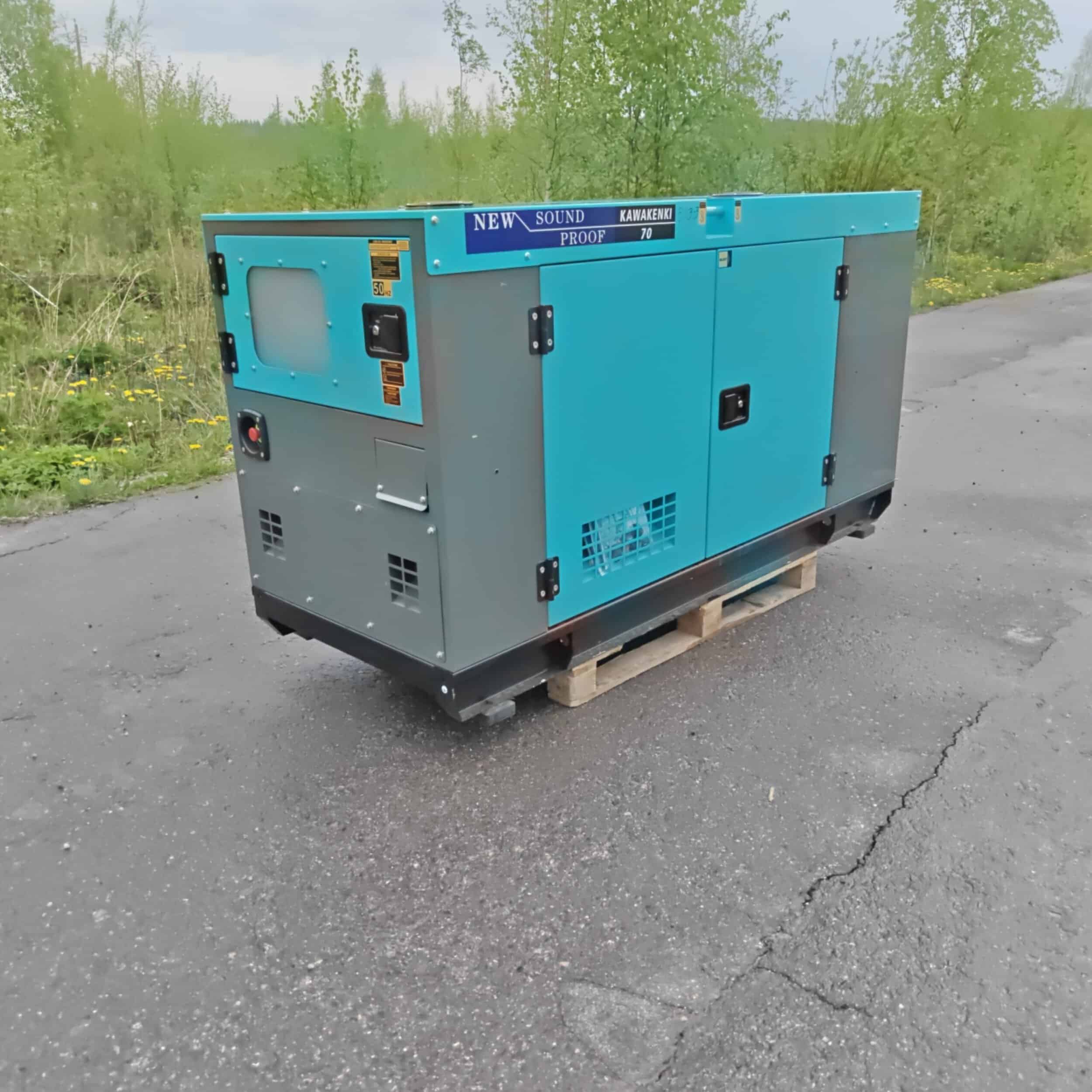 Kawakenki KK-70-III-SSS 70kVA Generaattori Vm 2026