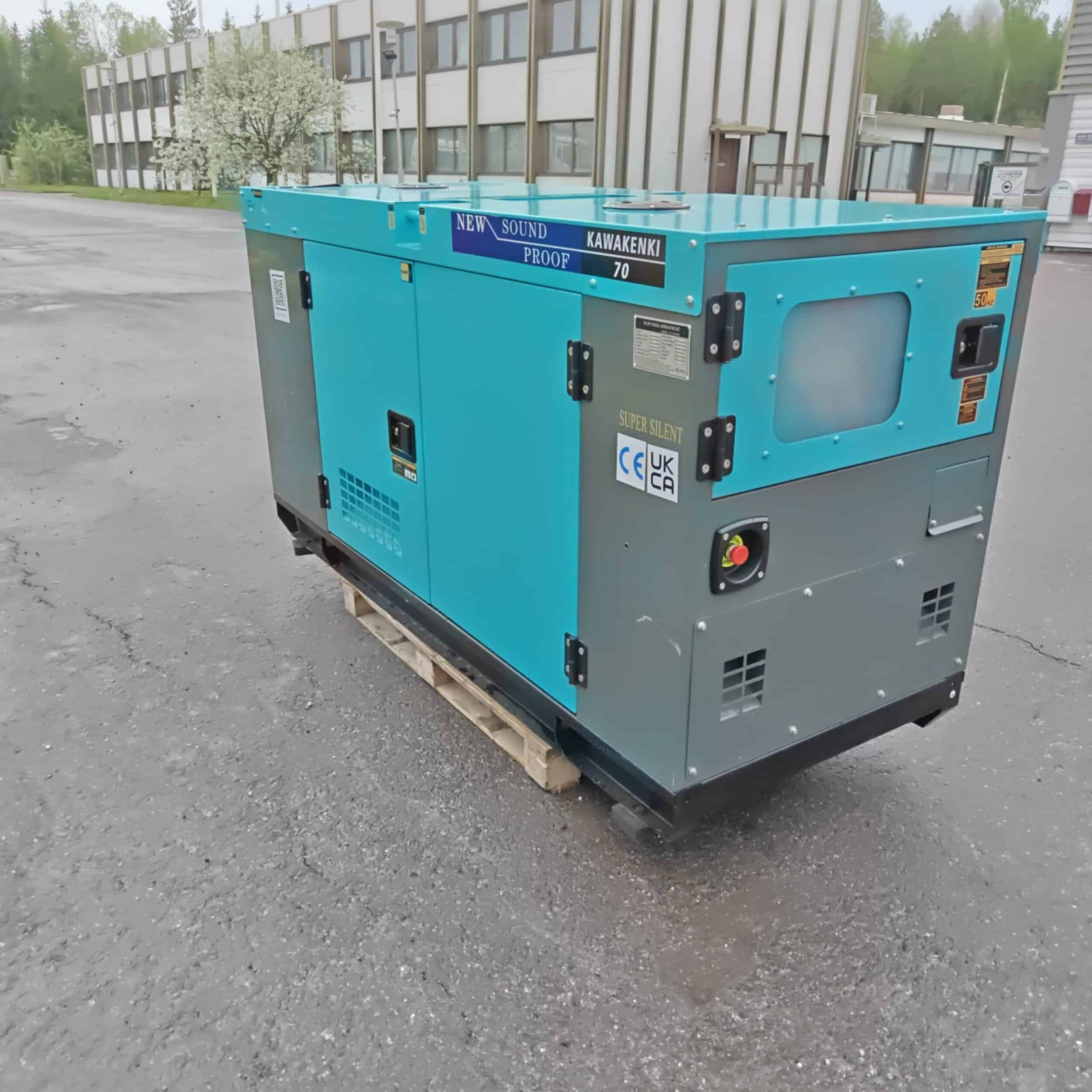 Kawakenki KK-70-III-SSS 70kVA Generaattori Vm 2026 - Image 4