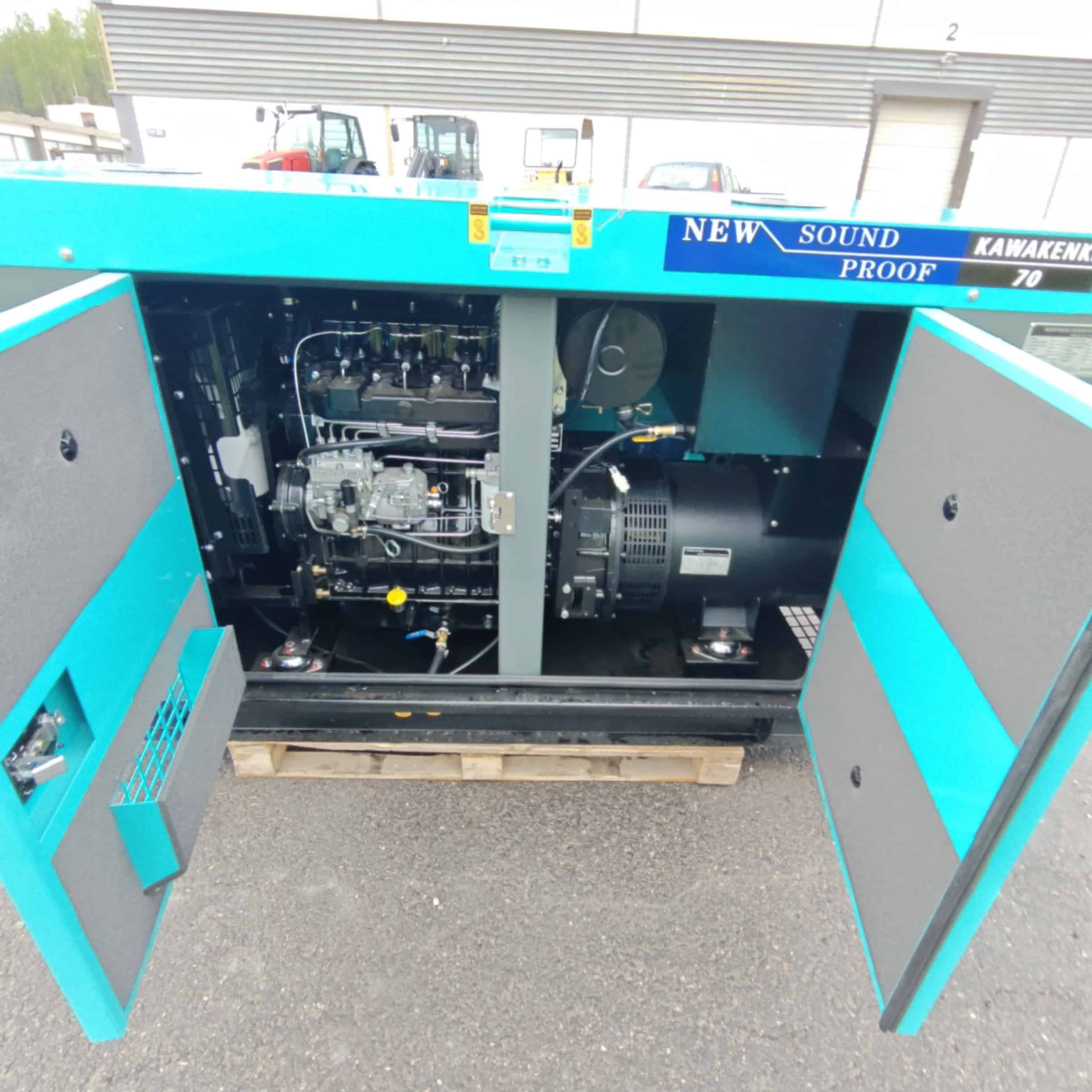 Kawakenki KK-70-III-SSS 70kVA Generaattori Vm 2026 - Image 7