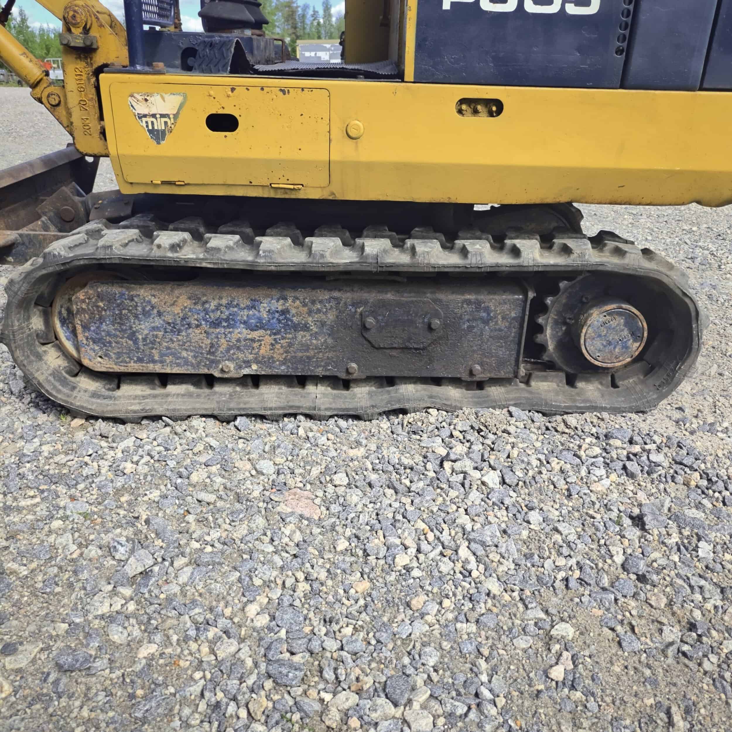 Komatsu PC05-6 KOMATSU PC05-6 kumitelainen minikaivuri - Image 11