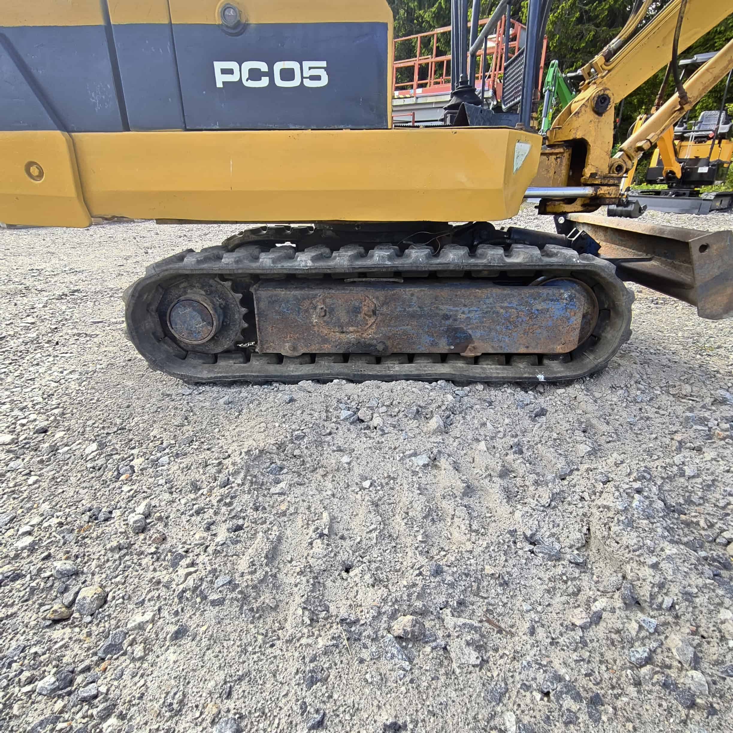 Komatsu PC05-6 KOMATSU PC05-6 kumitelainen minikaivuri - Image 12