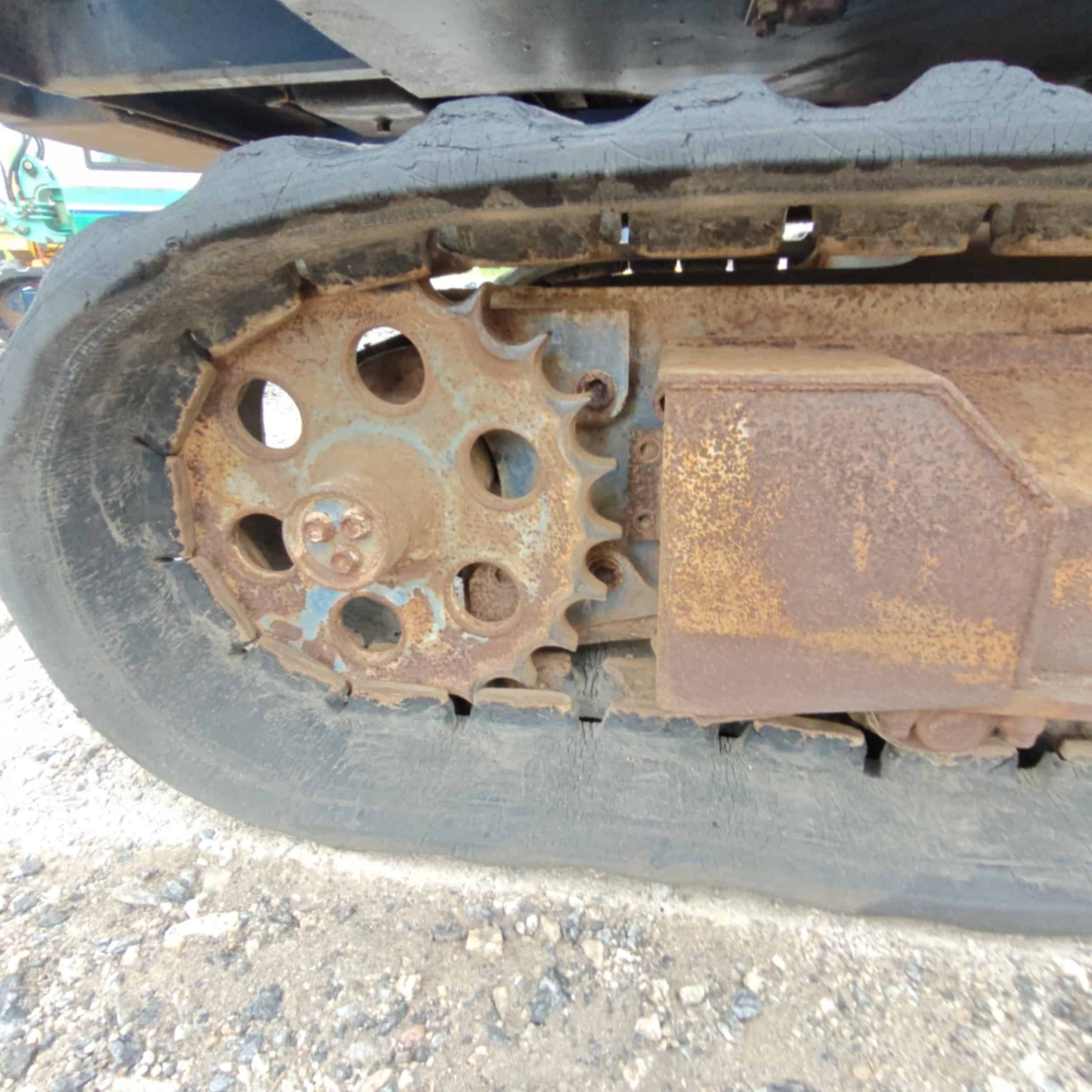 Kubota KH-030 Käytetty kumitelainen minikaivuri - Image 10