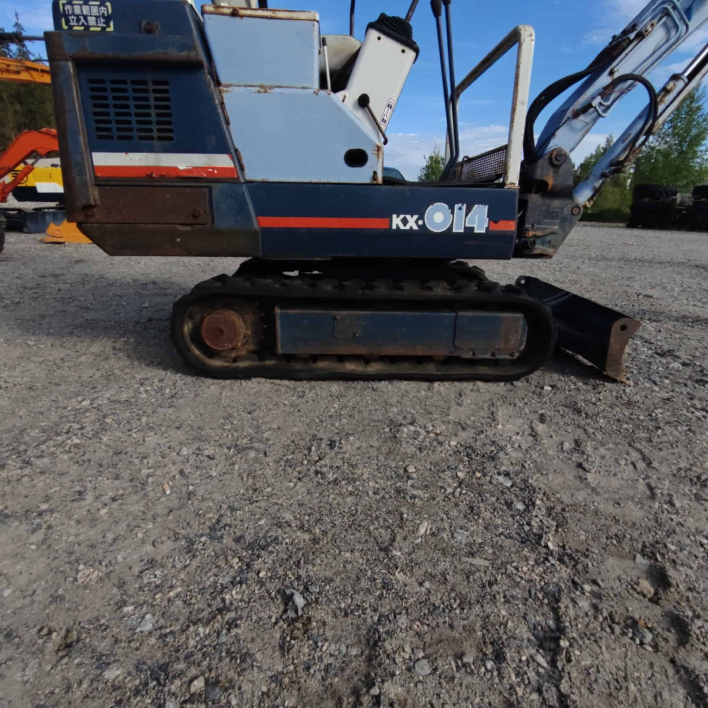 Kubota KX-014 Kumitelainen minikaivuri - Image 8