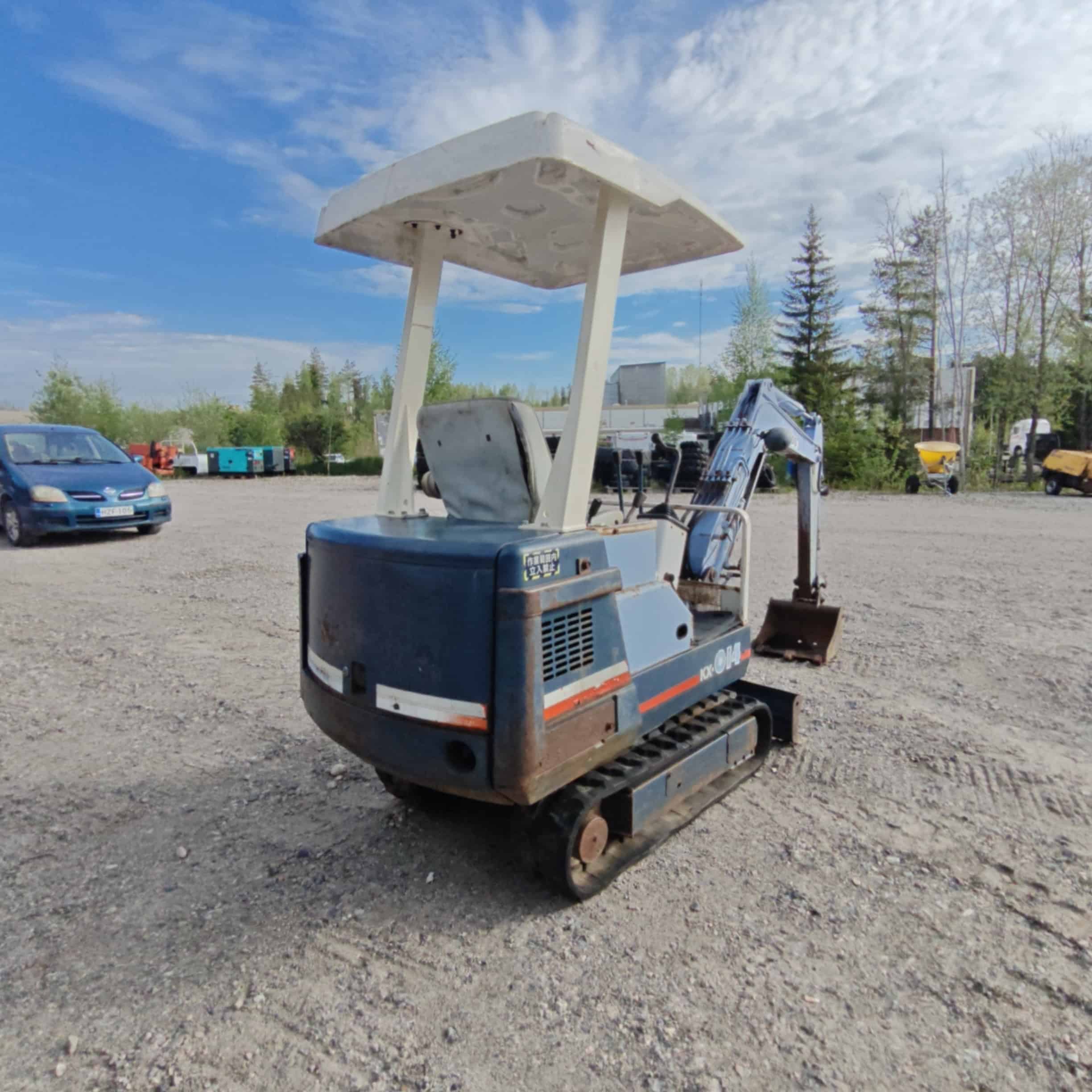 Kubota KX-014 Kumitelainen minikaivuri - Image 5