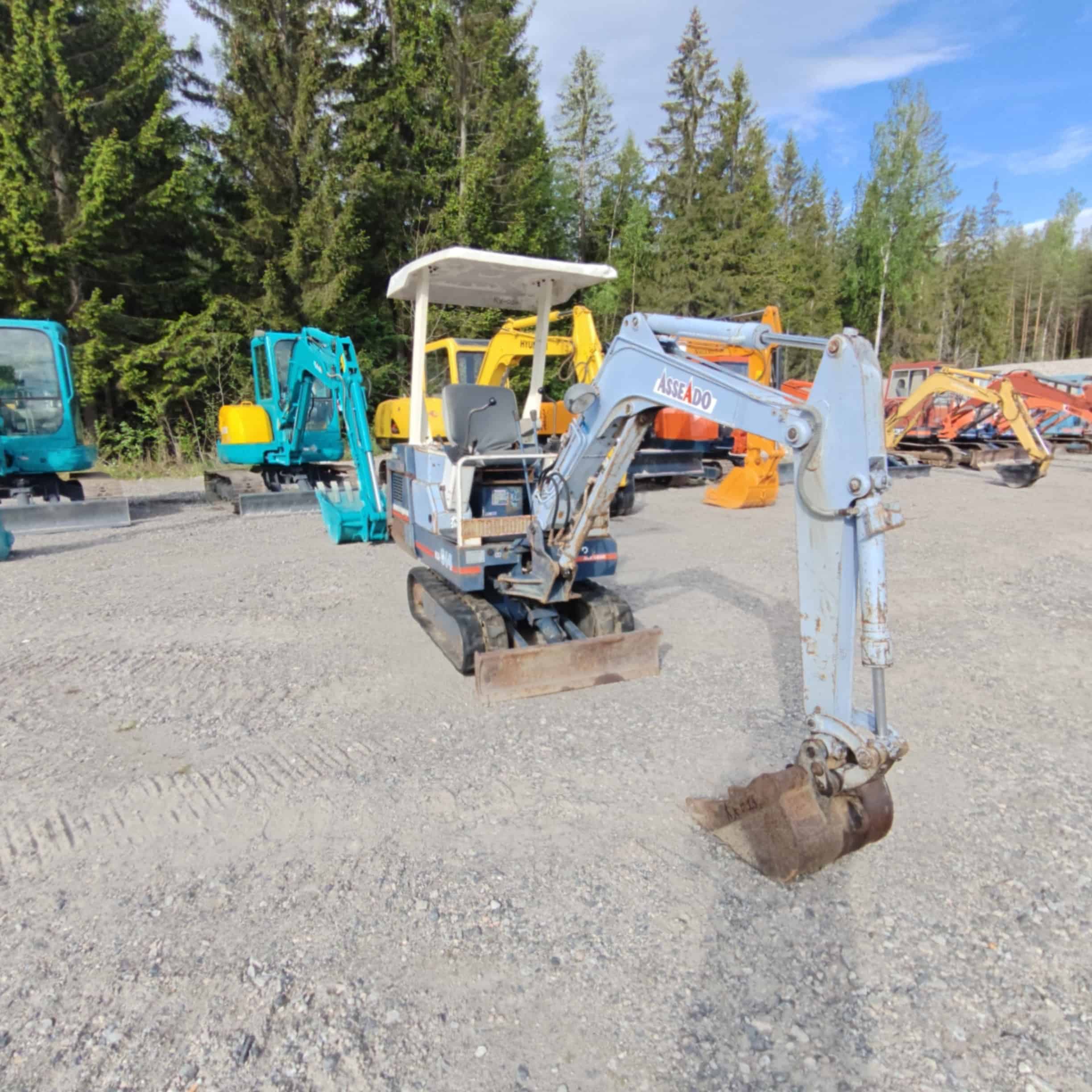 Kubota KX-014 Kumitelainen minikaivuri - Image 3