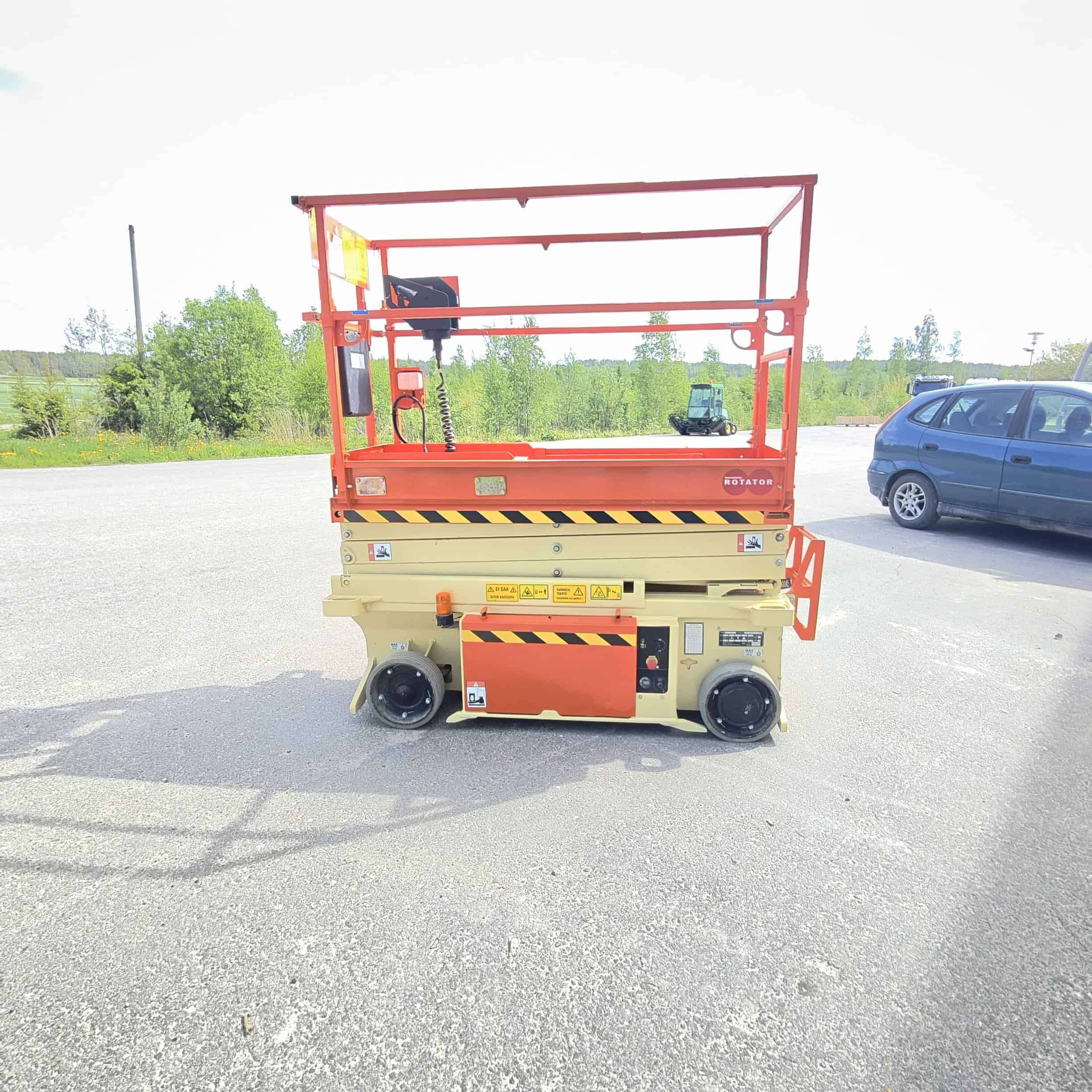 JLG 6RS saksilavanostin, 1/10 vuosi Katsastettu! - Image 9