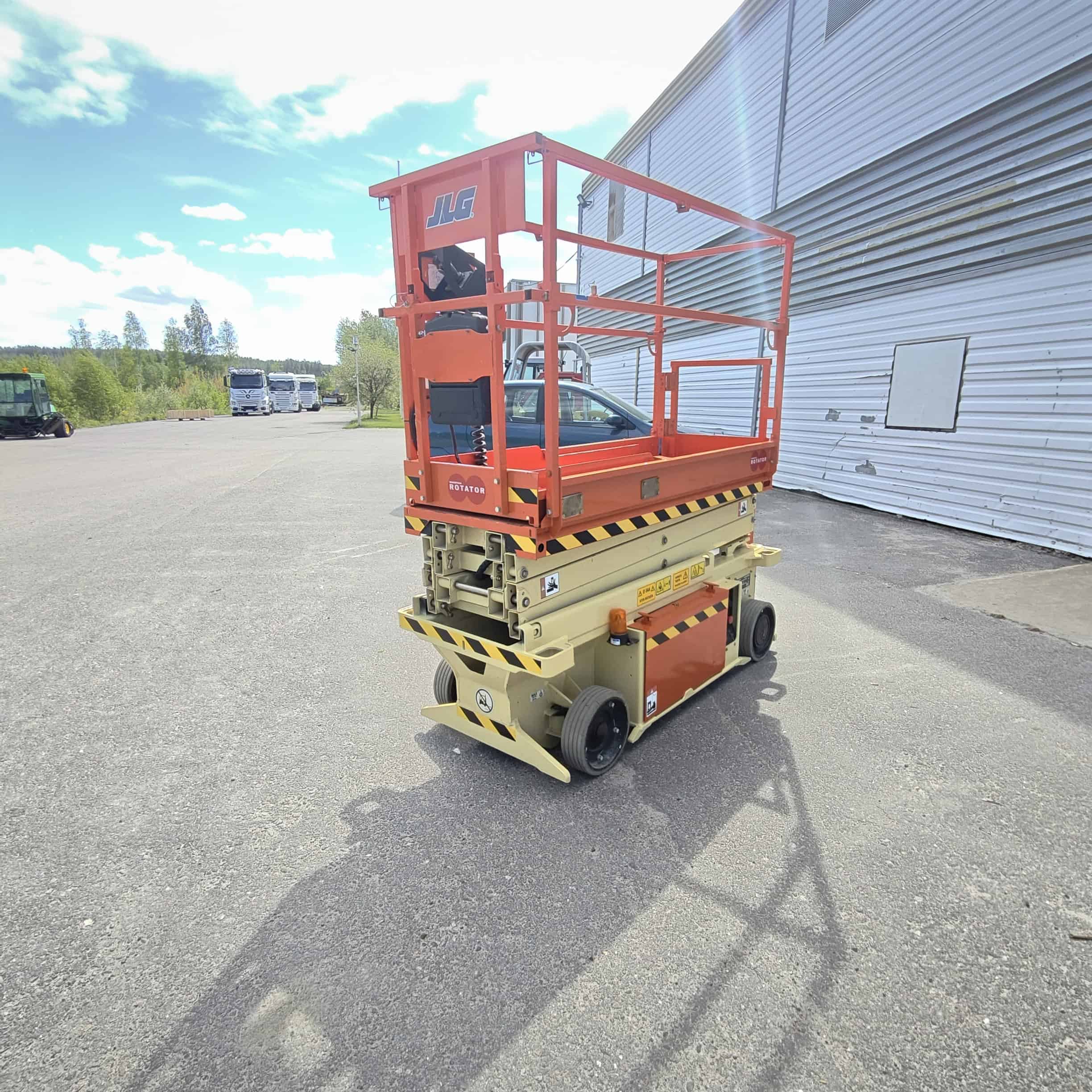 JLG 6RS saksilavanostin, 1/10 vuosi Katsastettu! - Image 3