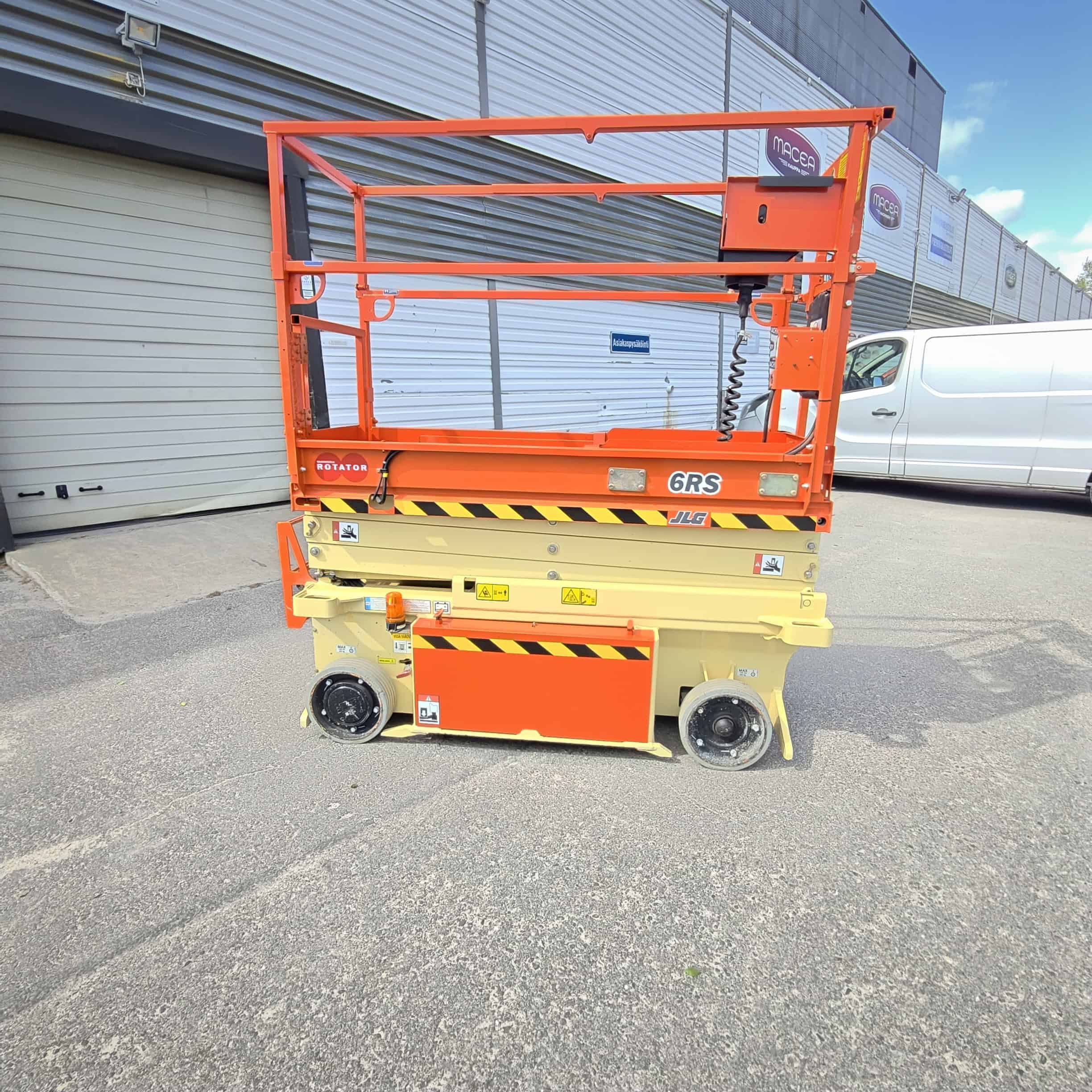 JLG 6RS saksilavanostin, 1/10 vuosi Katsastettu! - Image 6
