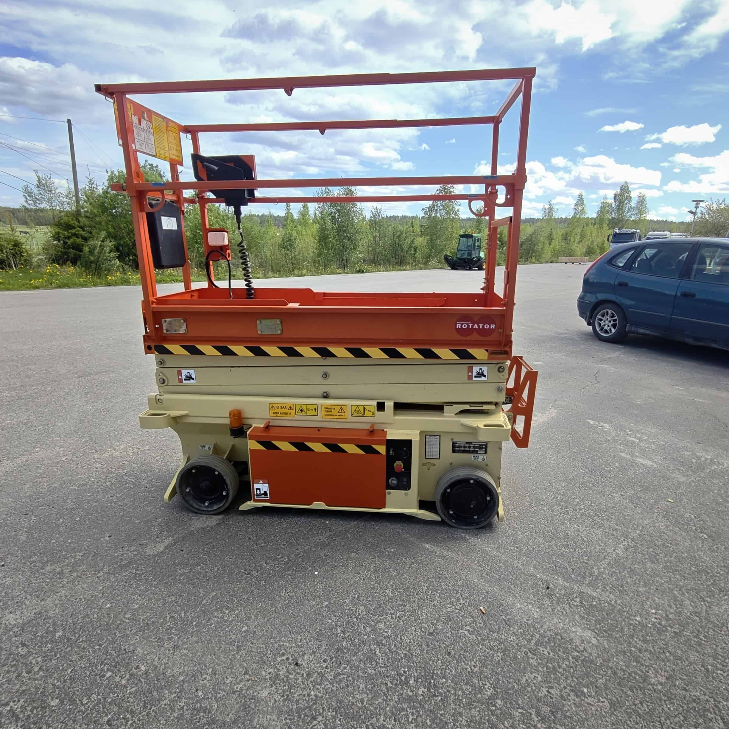JLG 6RS saksilavanostin, 1/10 vuosi Katsastettu! - Image 5