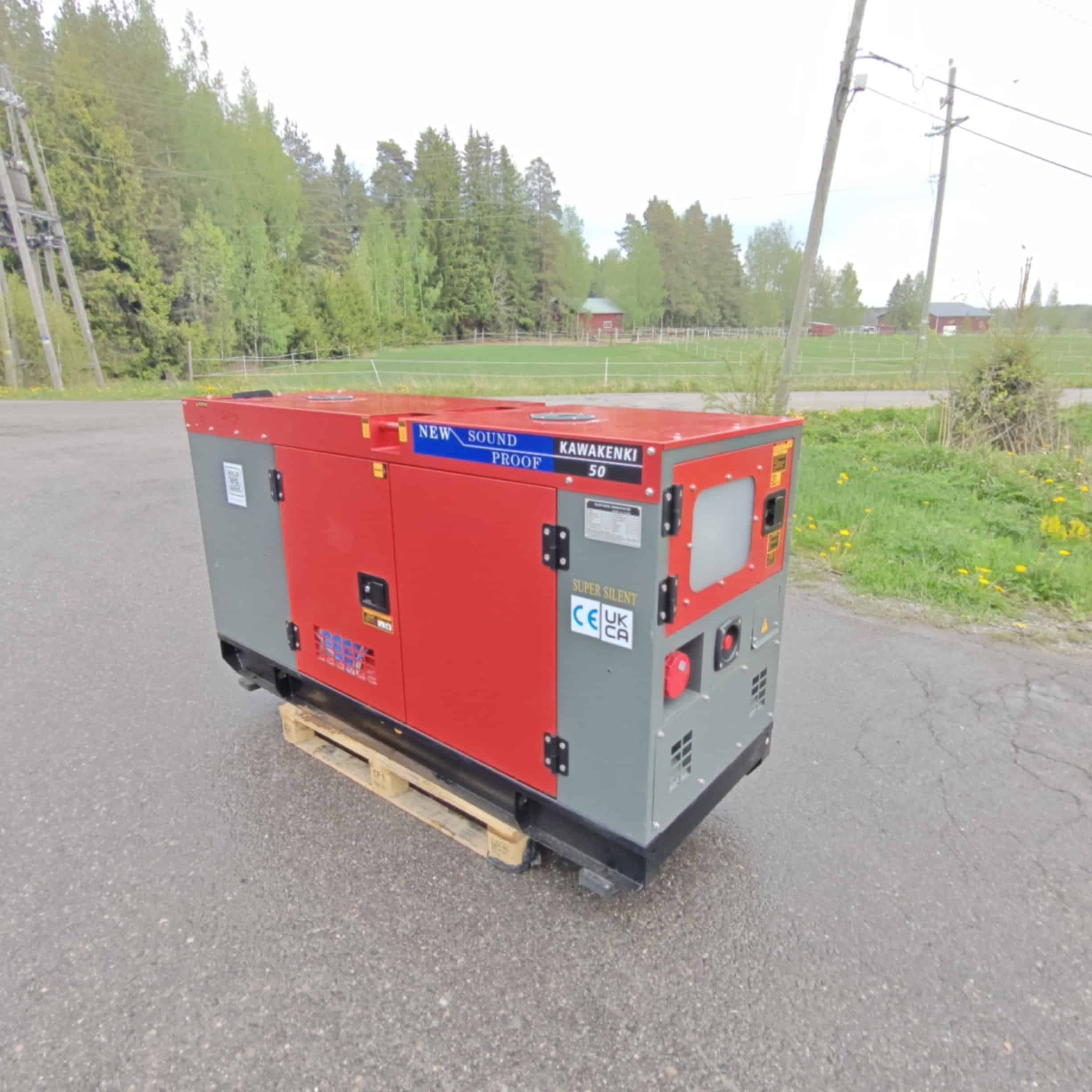 Kawakenki KK-50-III-SSS 50kVA Generaattori VM2026 - Image 5