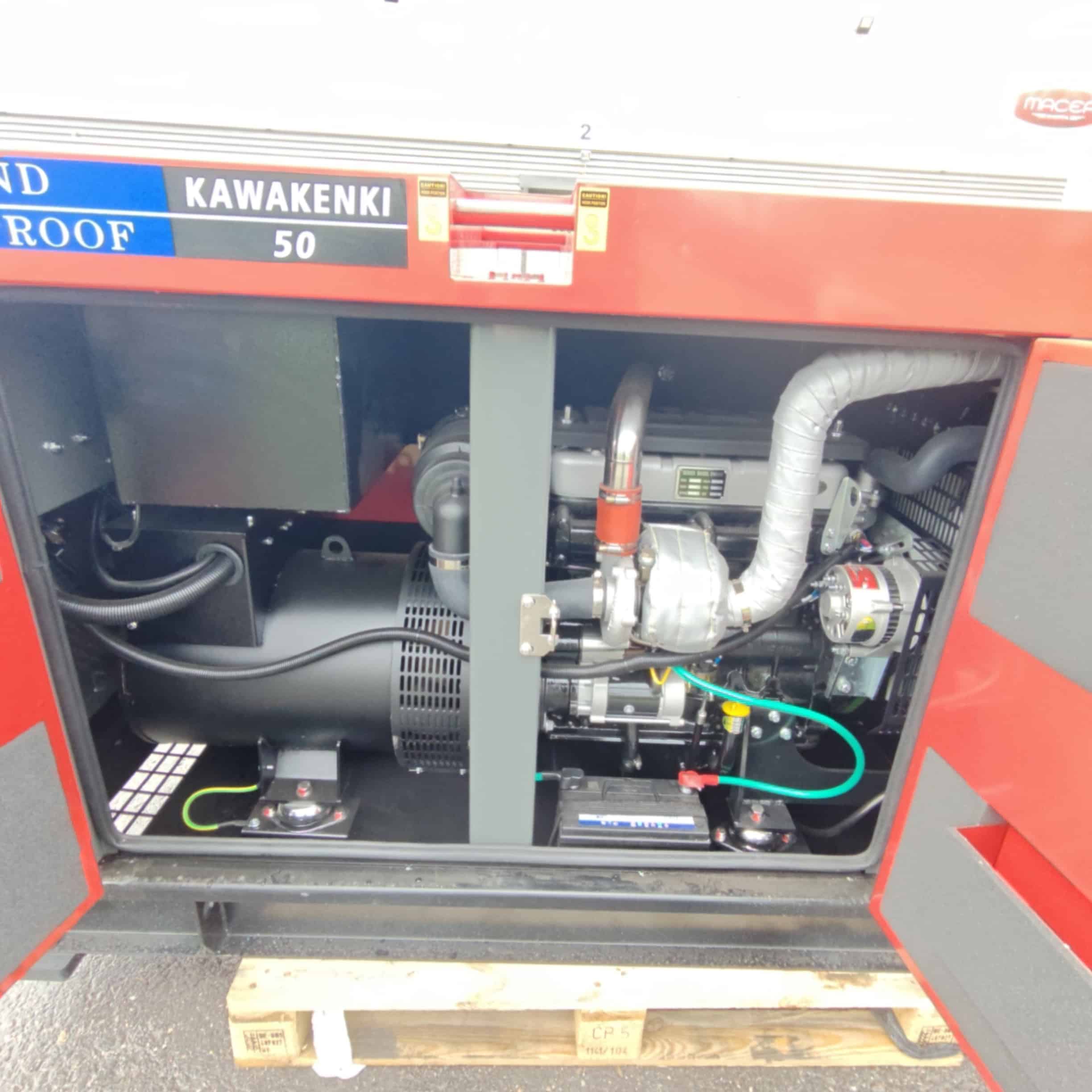 Kawakenki KK-50-III-SSS 50kVA Generaattori VM2026 - Image 7