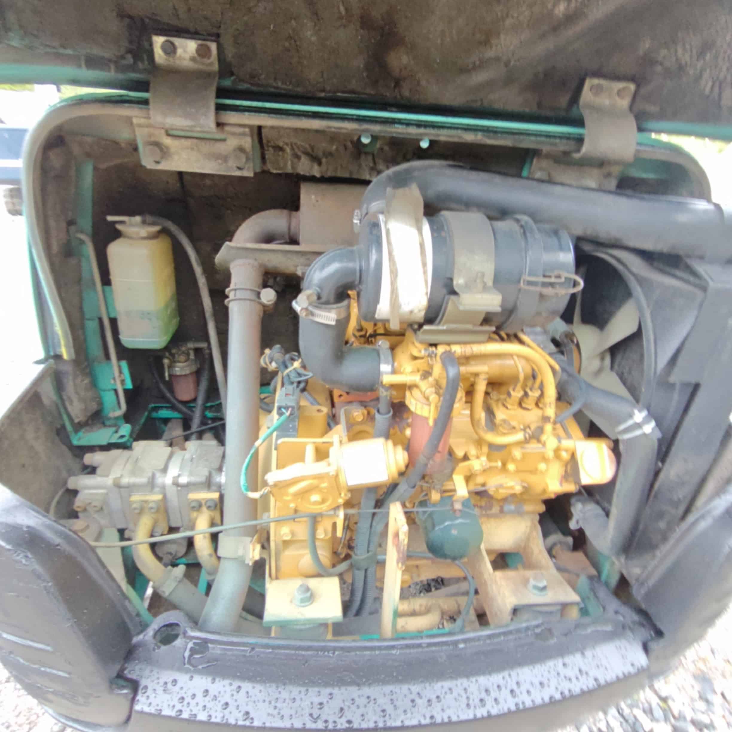 Komatsu PC07-2 Käytetty Kumitelainen minikaivuri - Image 14