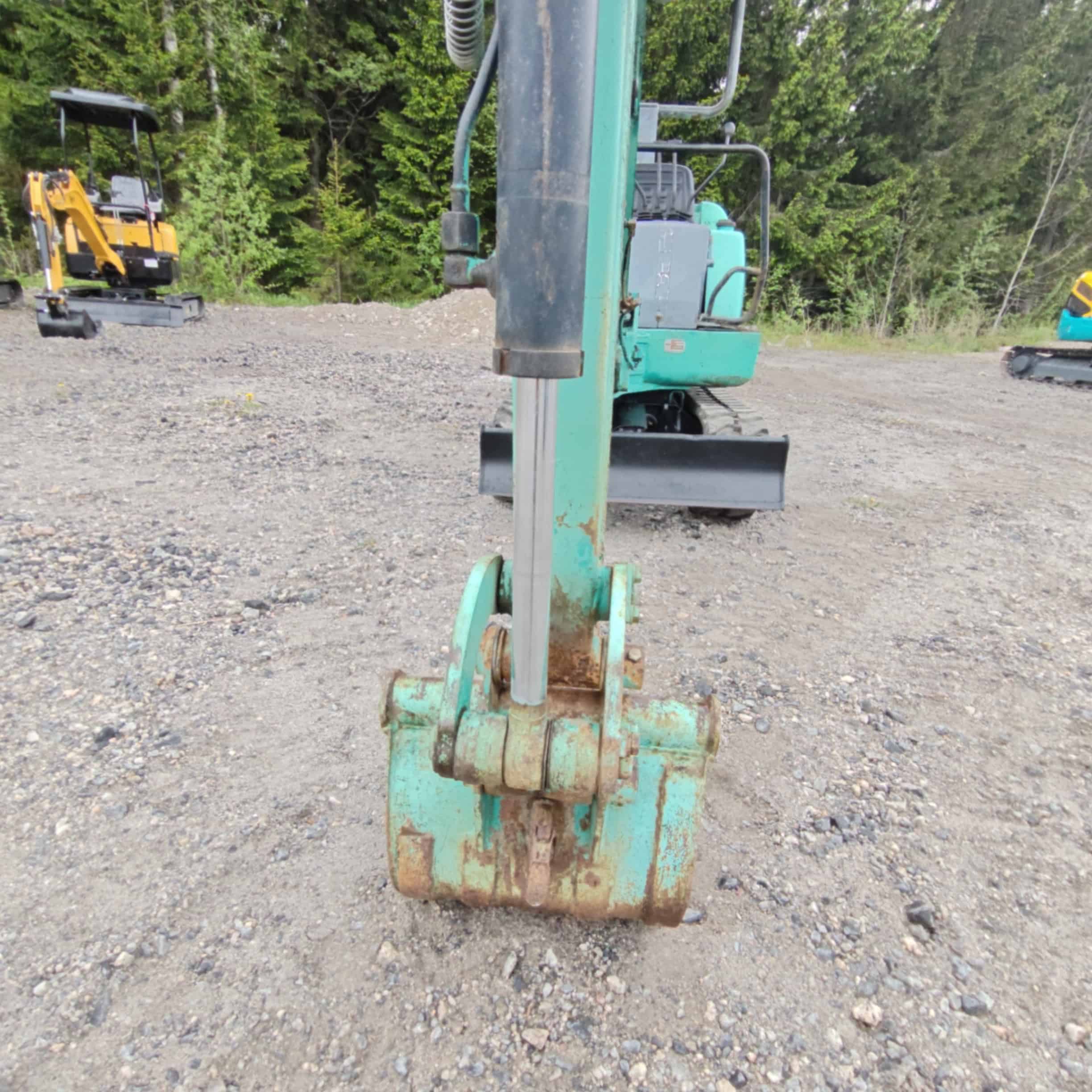 Komatsu PC07-2 Käytetty Kumitelainen minikaivuri - Image 13