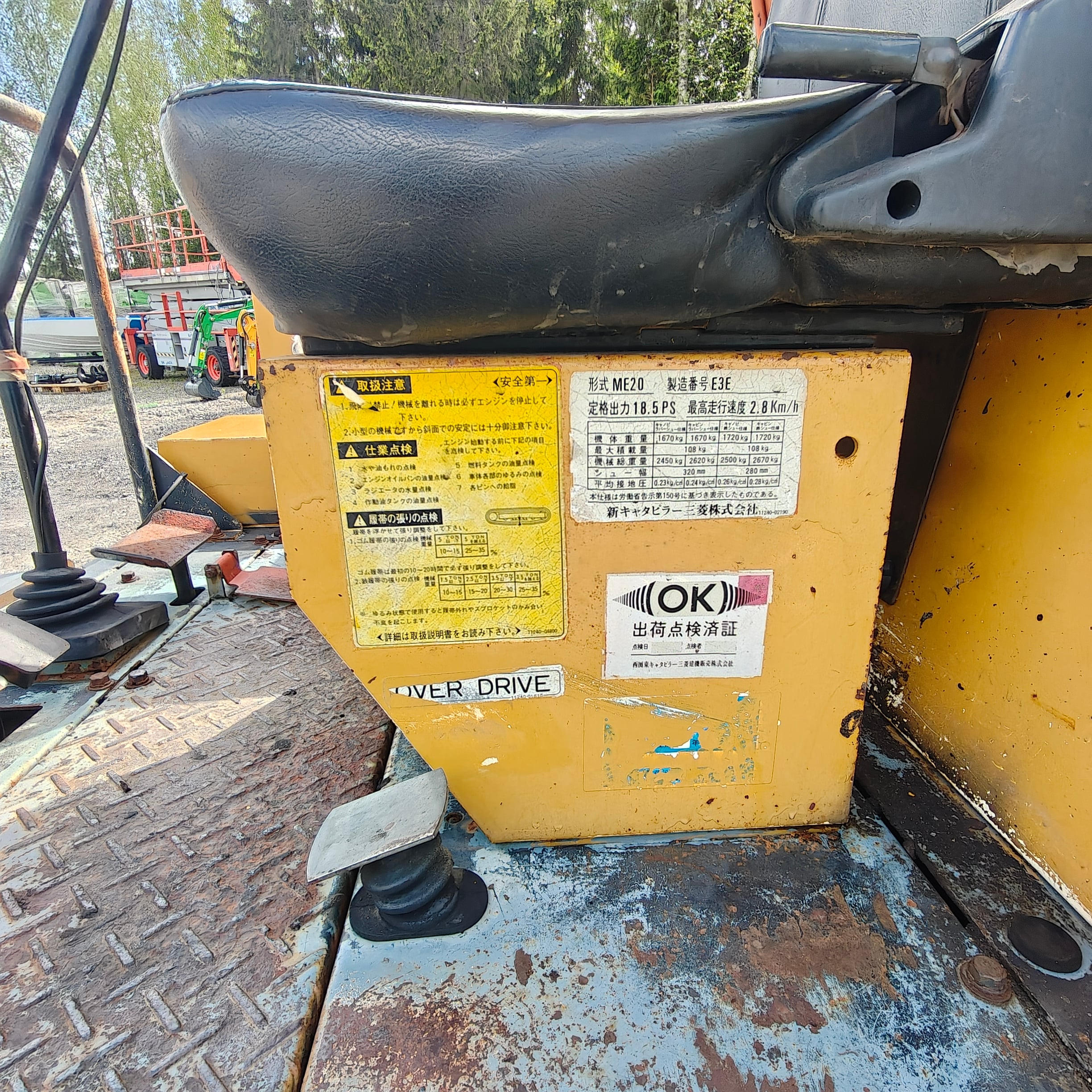 MITSUBISHI ME20 Kumitelainen minikaivuri - Image 10