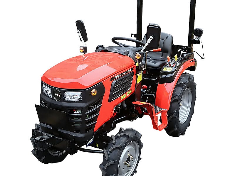 Minitraktori 4WD 25hv, Yato.