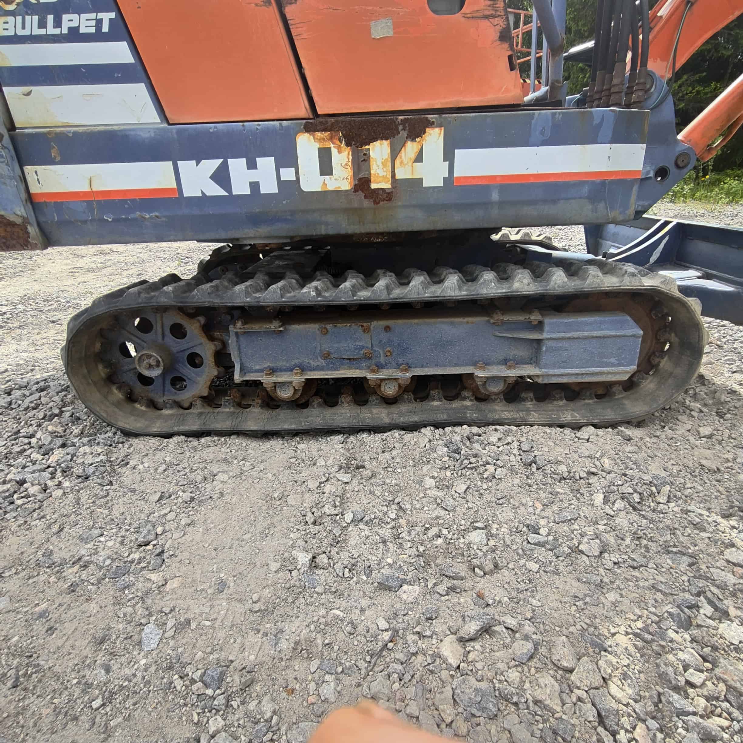 KUBOTA KH-014 kumitelainen minikaivuri - Image 12
