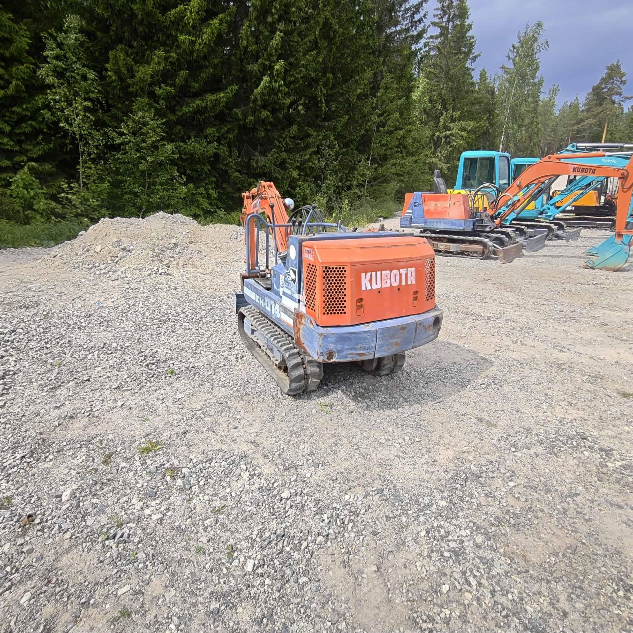 KUBOTA KH-014 kumitelainen minikaivuri - Image 5