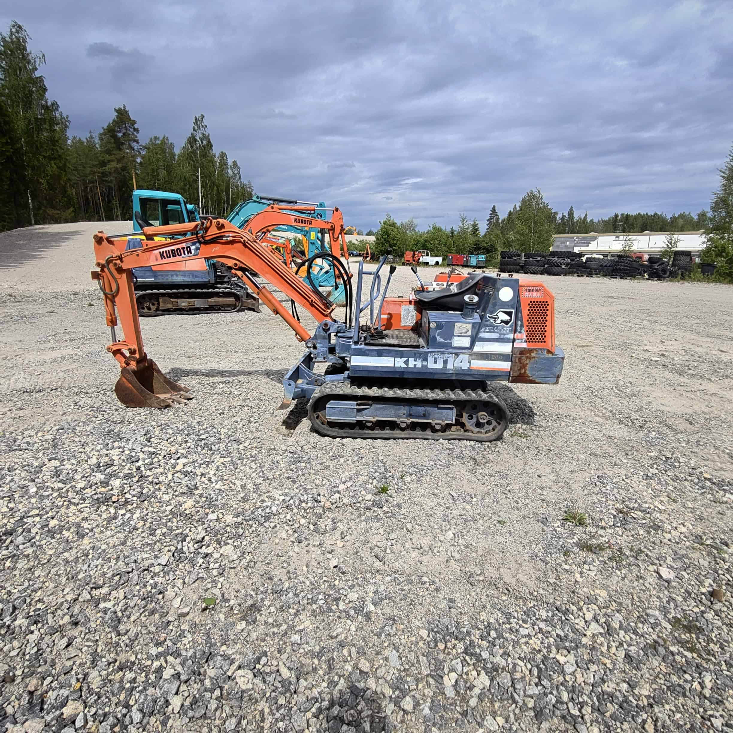 KUBOTA KH-014 kumitelainen minikaivuri - Image 8