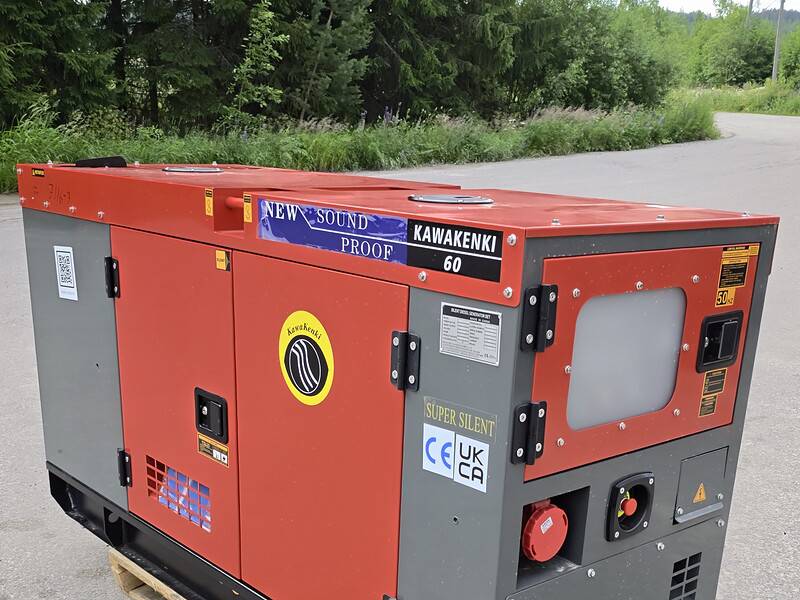 Kawakenki KK-60-III-SSS 60kVA Generaattori vm2026