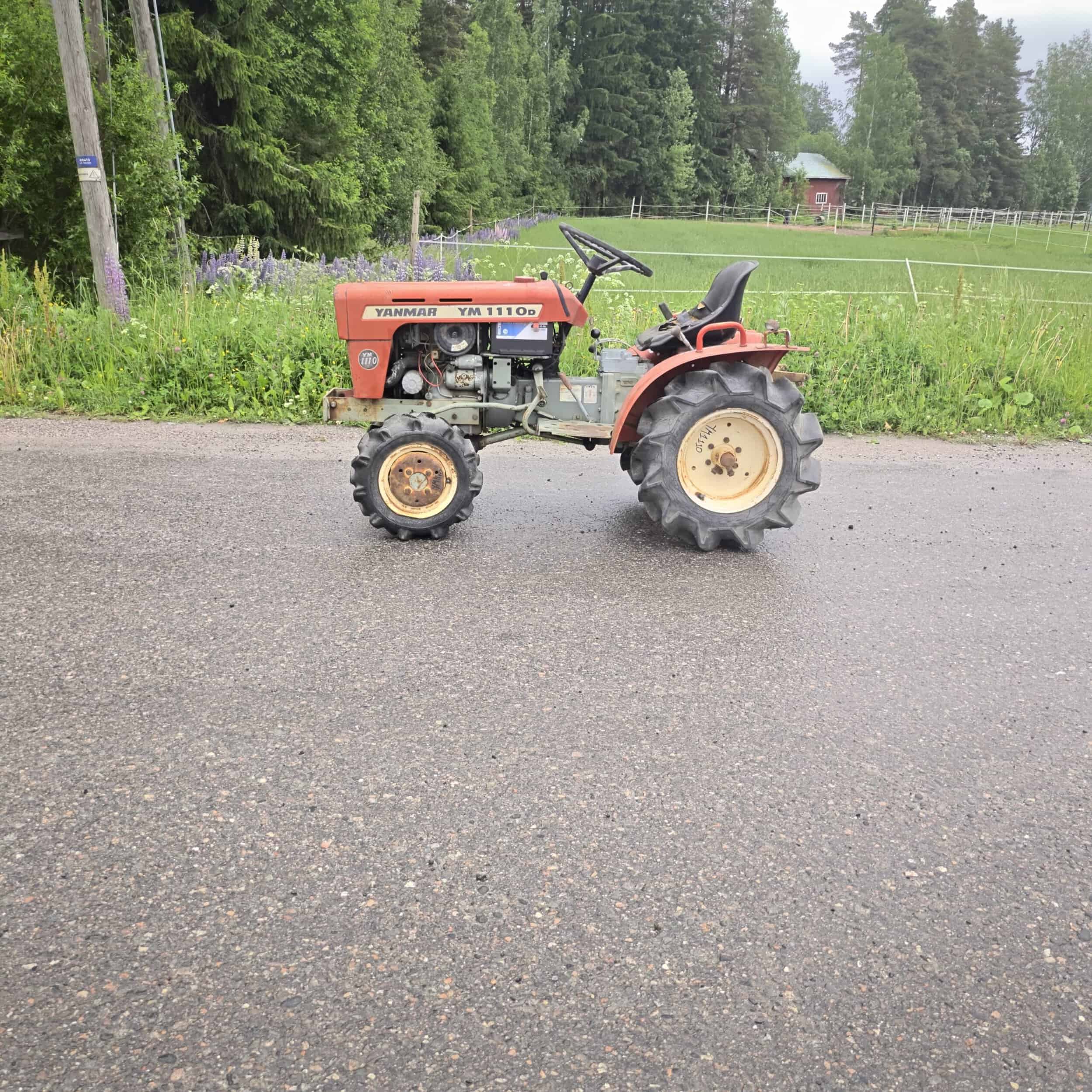 YANMAR YM1110D 4WD 11 hp Minitraktori - Image 5