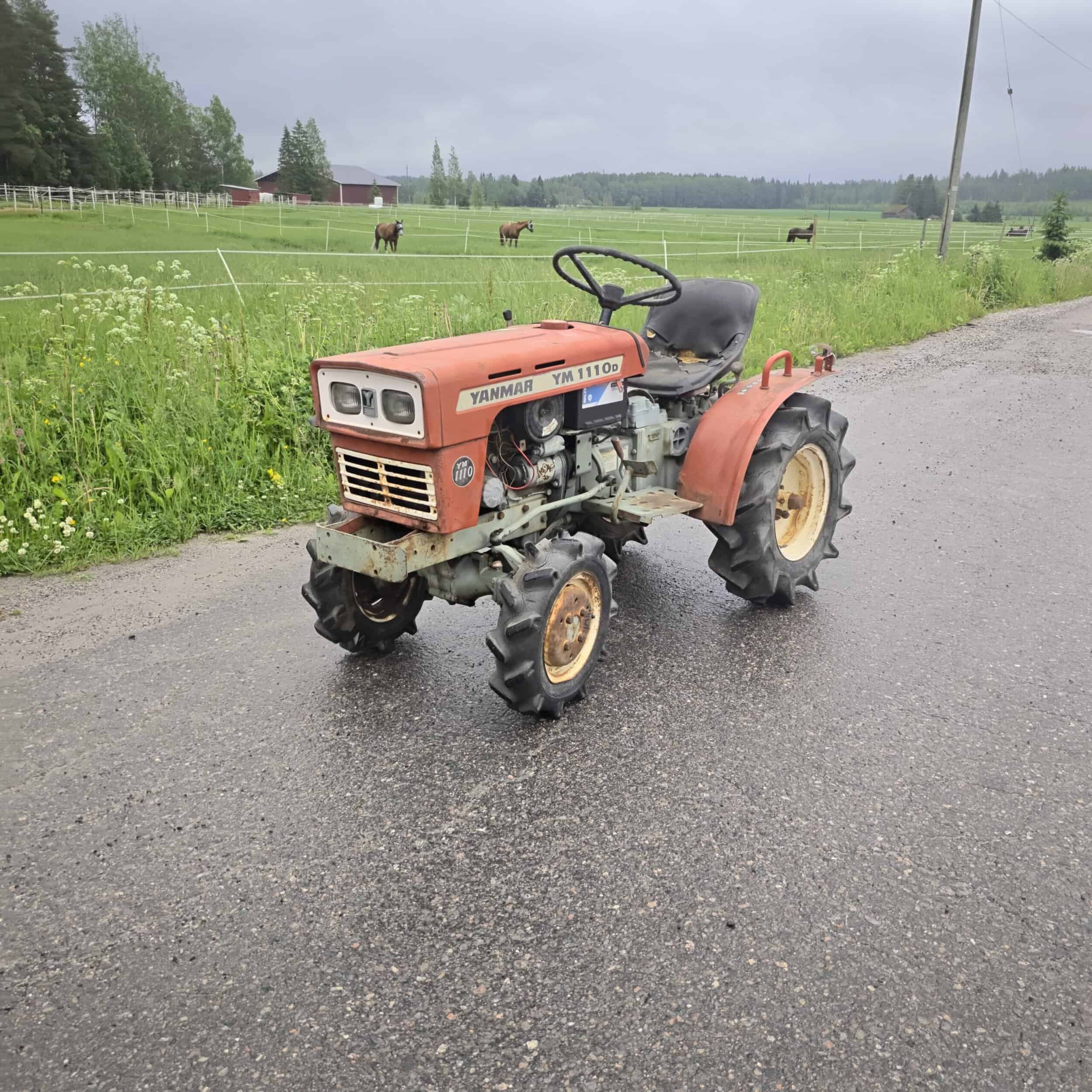 YANMAR YM1110D 4WD 11 hp Minitraktori