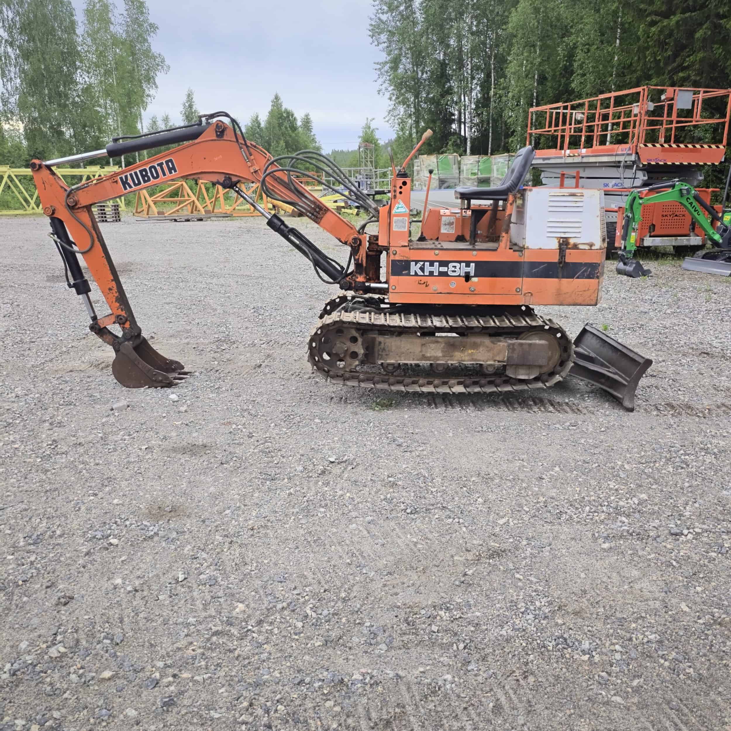 Kubota KH8 Rautatelainen minikaivuri - Image 3