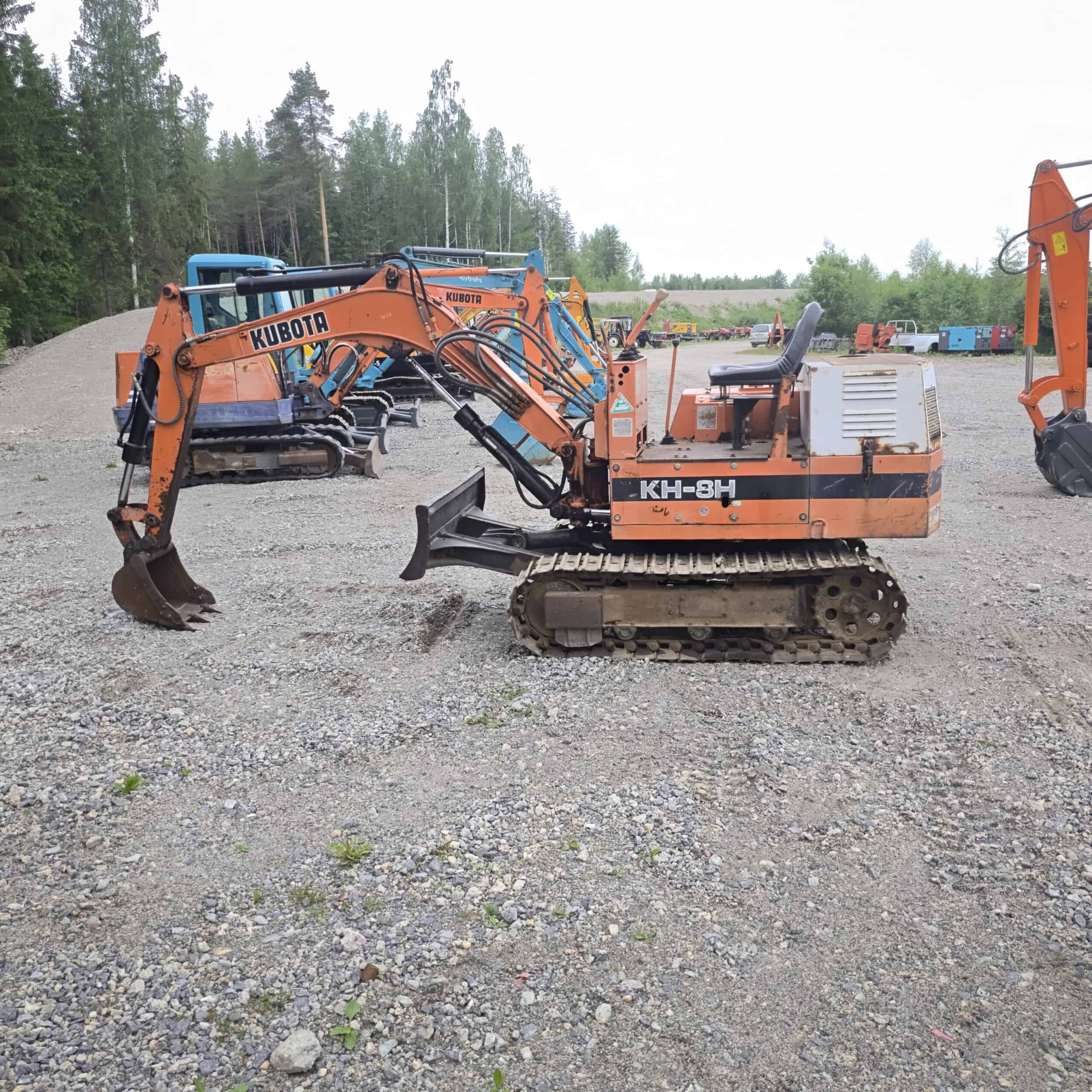 Kubota KH8 Rautatelainen minikaivuri - Image 4