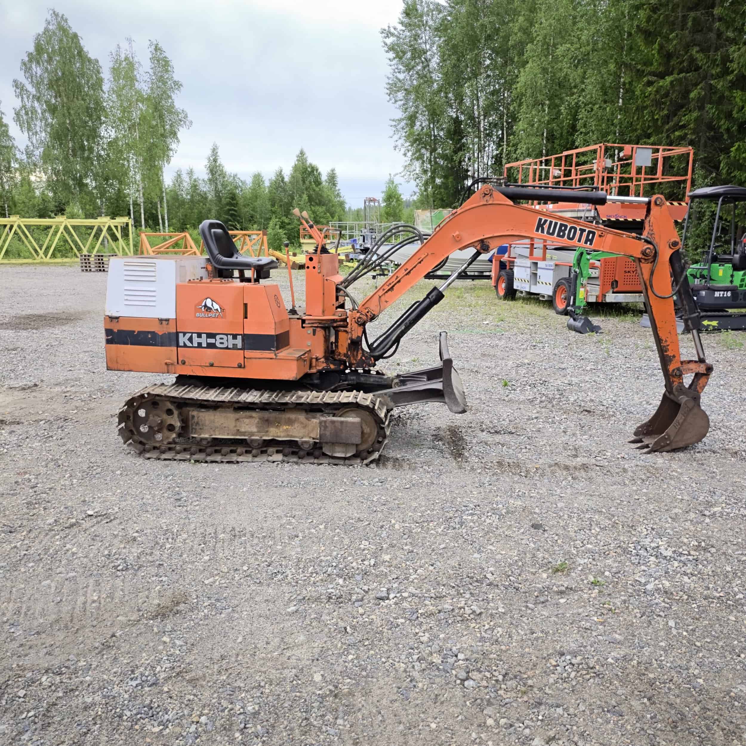 Kubota KH8 Rautatelainen minikaivuri - Image 6