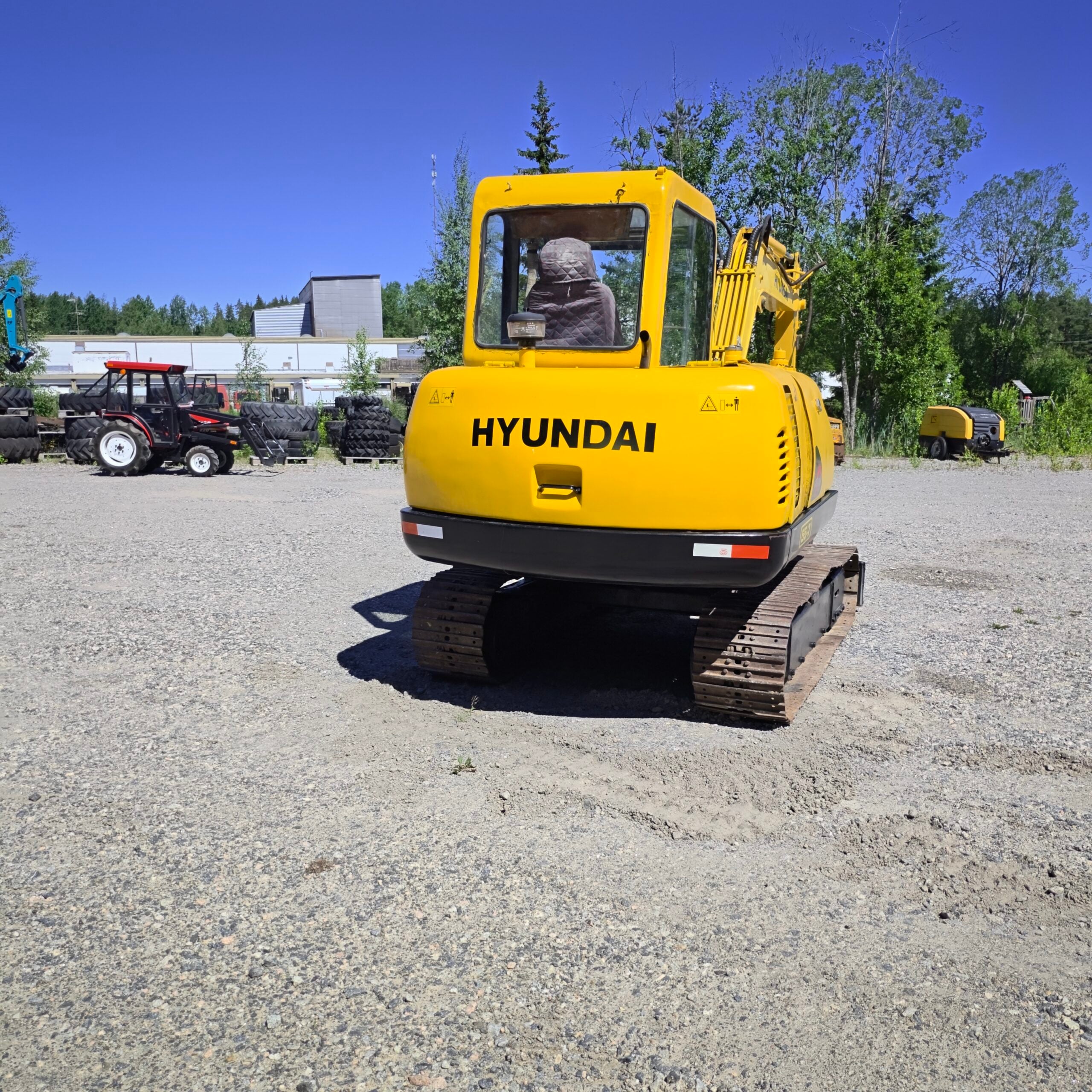Hyundai R55-7 Rautatelainen minikaivuri - Image 3