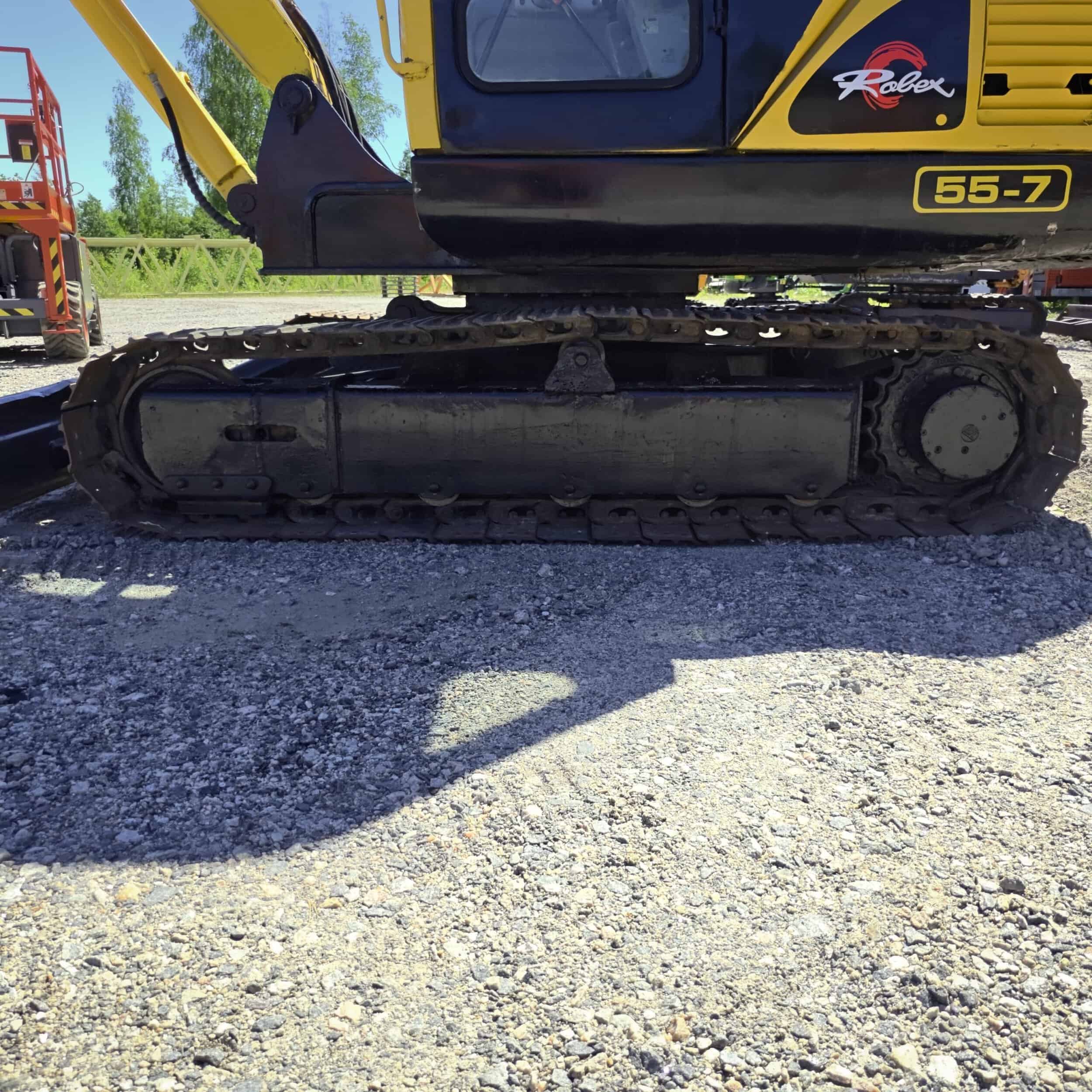 Hyundai R55-7 Rautatelainen minikaivuri - Image 15