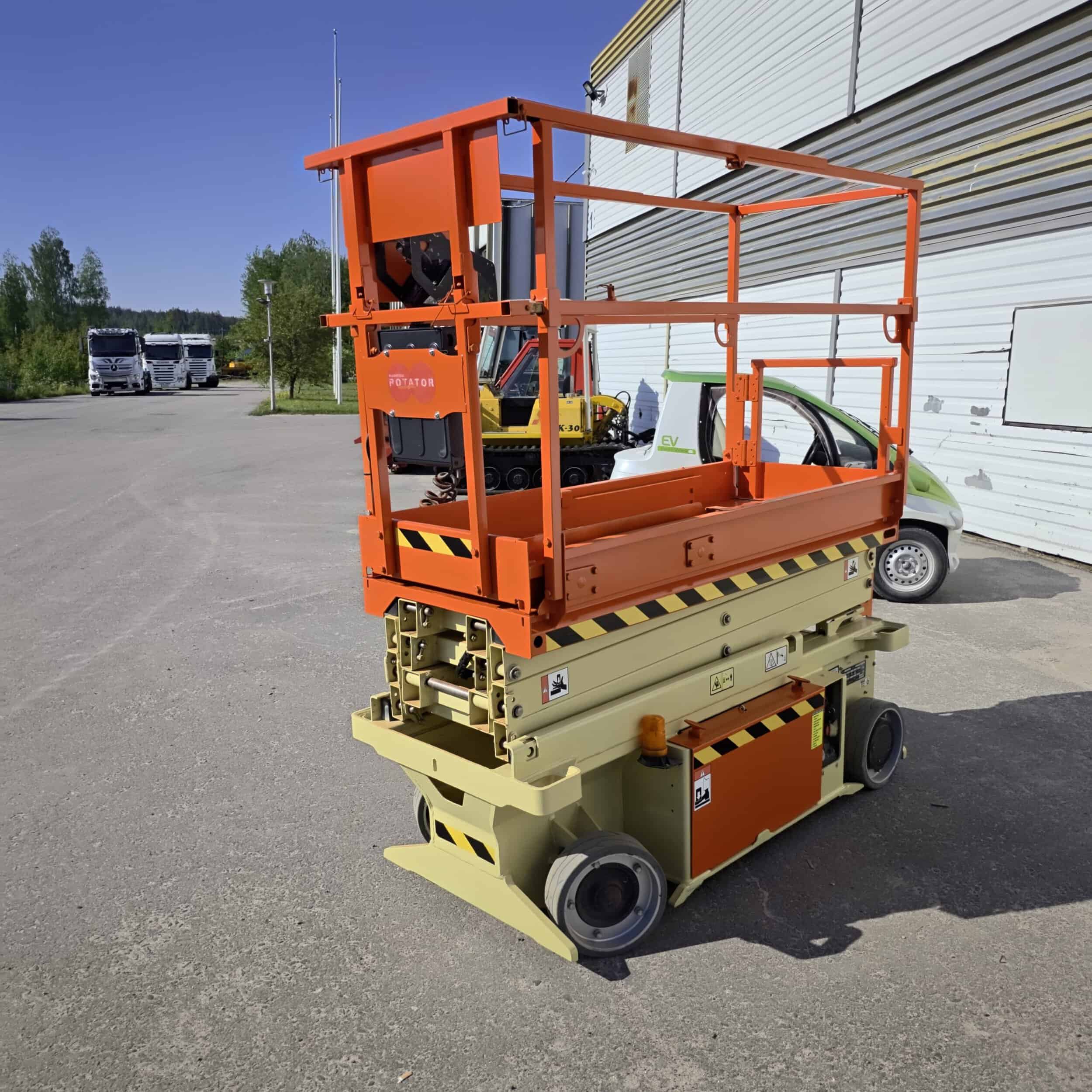 JLG 6RS Saksilavanostin, 10v Katsastettu!
