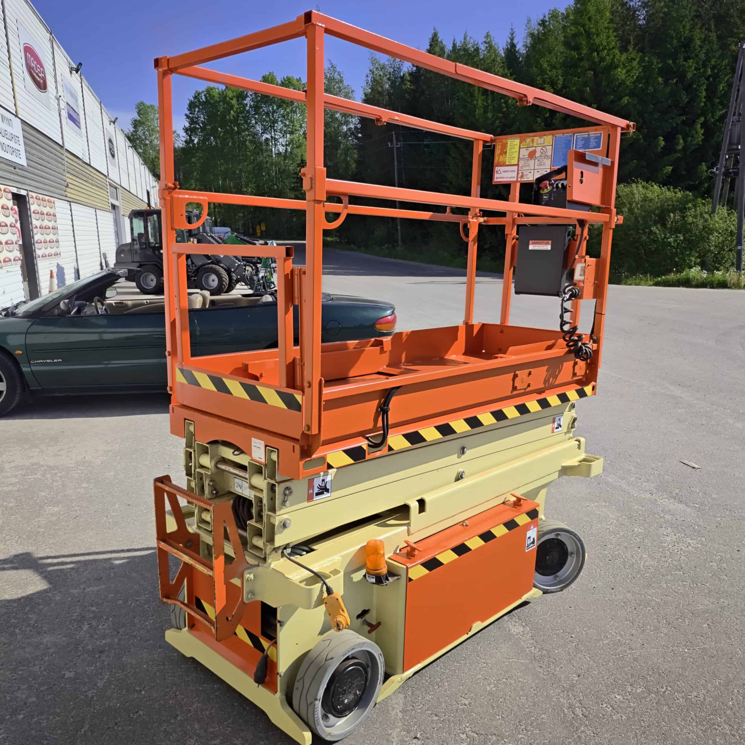 JLG 6RS Saksilavanostin, 10v Katsastettu! - Image 6