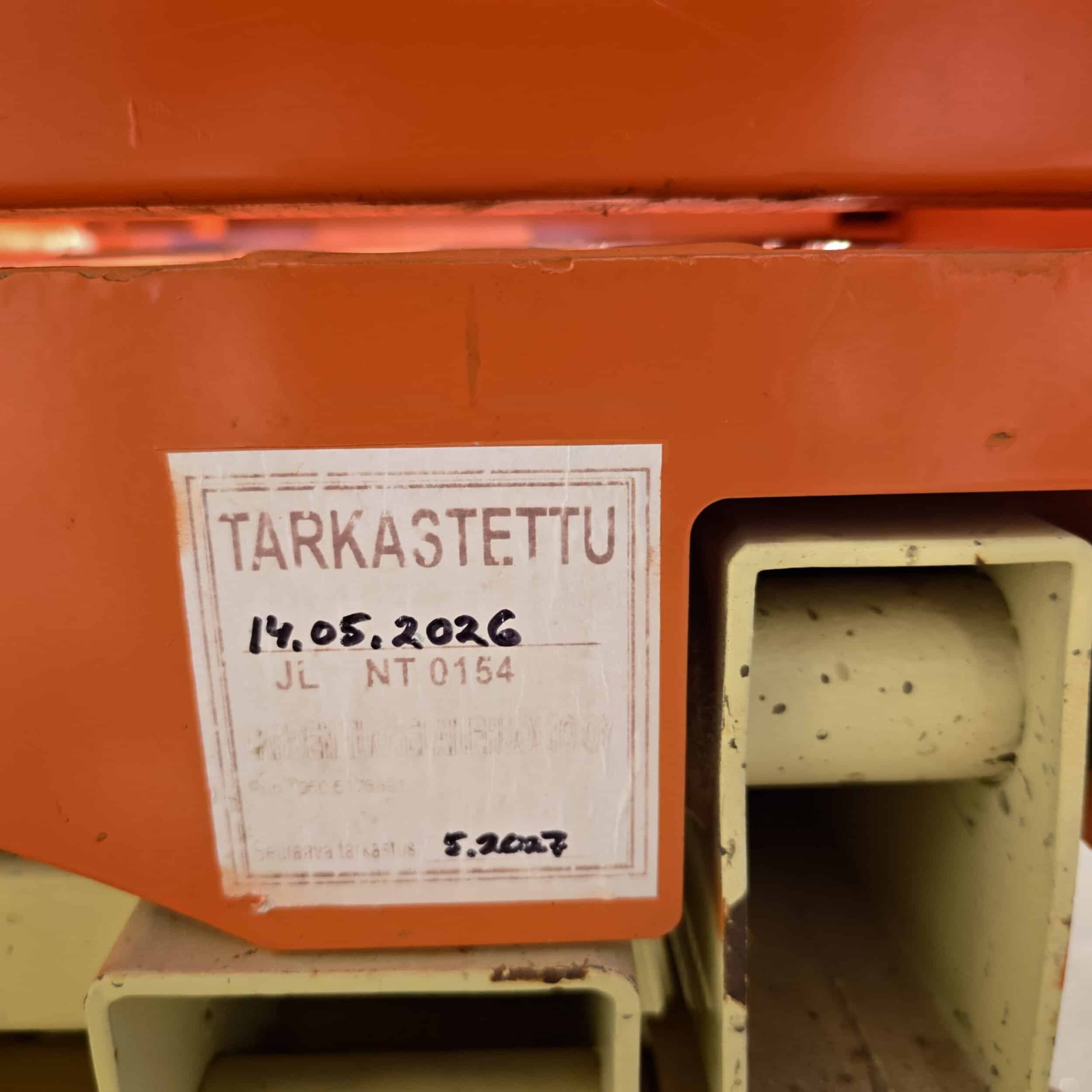 JLG 6RS Saksilavanostin, 10v Katsastettu! - Image 10
