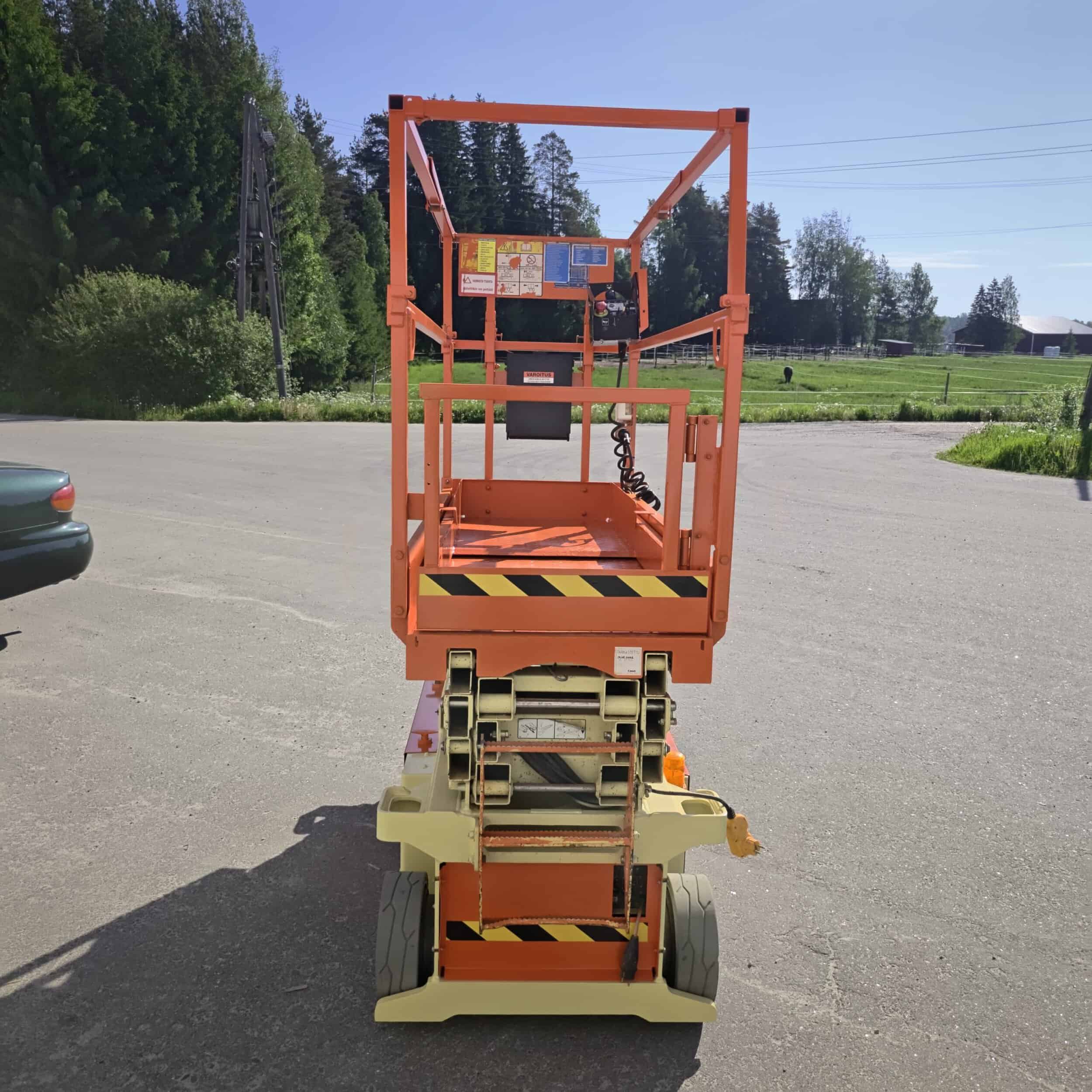 JLG 6RS Saksilavanostin, 10v Katsastettu! - Image 8