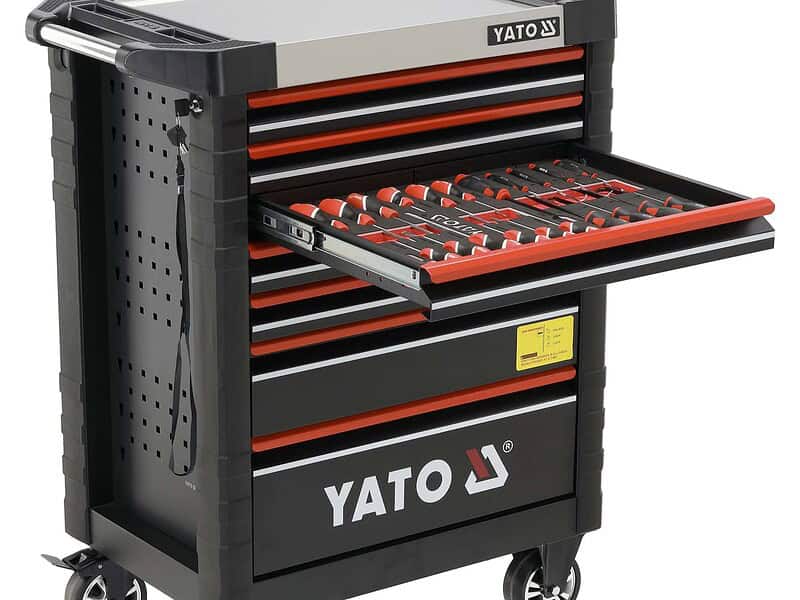 Työkaluvaunu työkaluilla 190 osaa, Yato