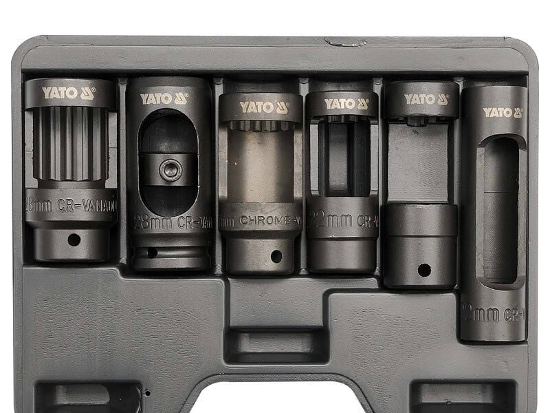 Diesel suuttimien hylsysarja 6 osaa, Yato