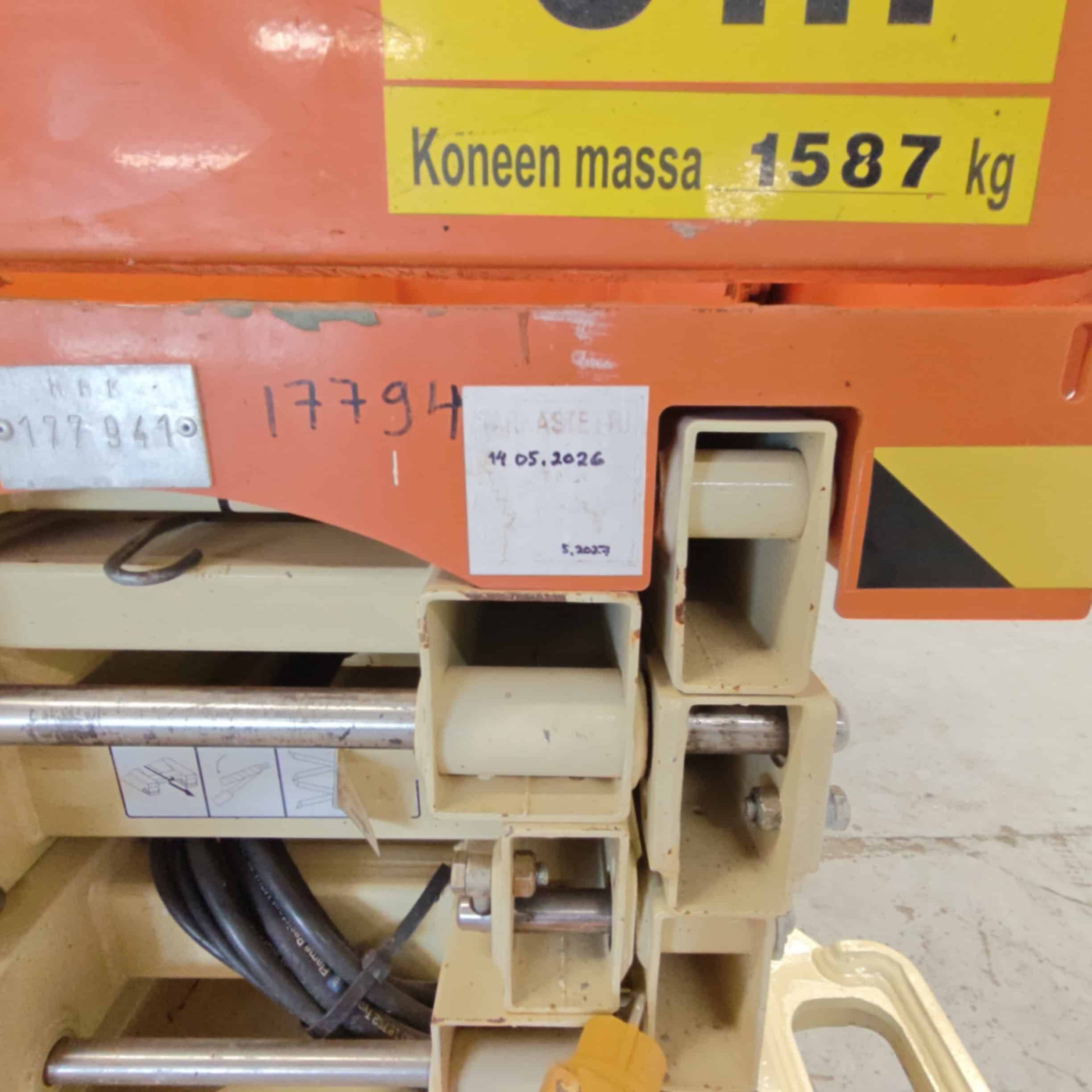 JLG 6RS saksilavanostin, vm 2016 Katsastettu! - Image 8