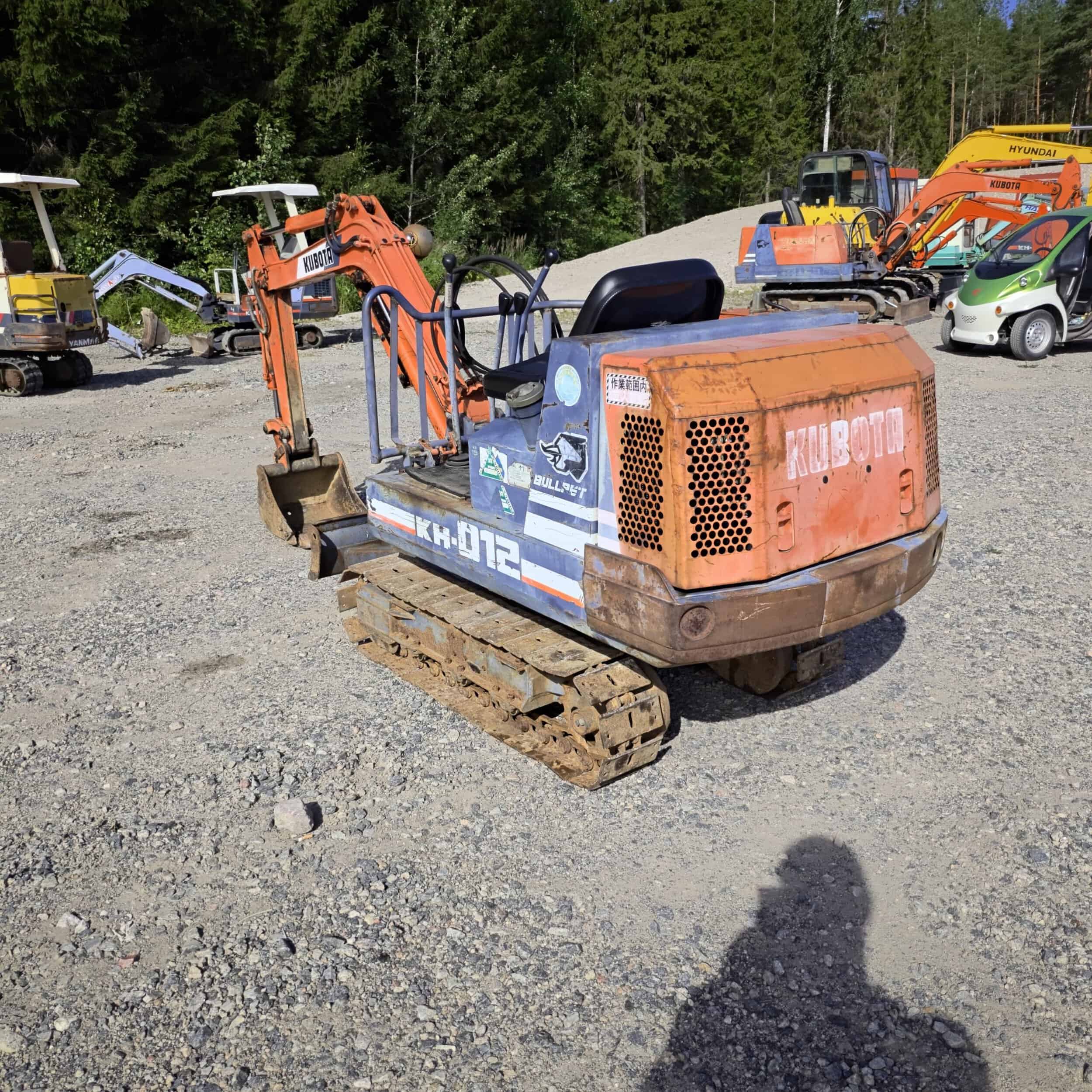 Kubota KH-012 Rautatelainen minikaivuri - Image 6