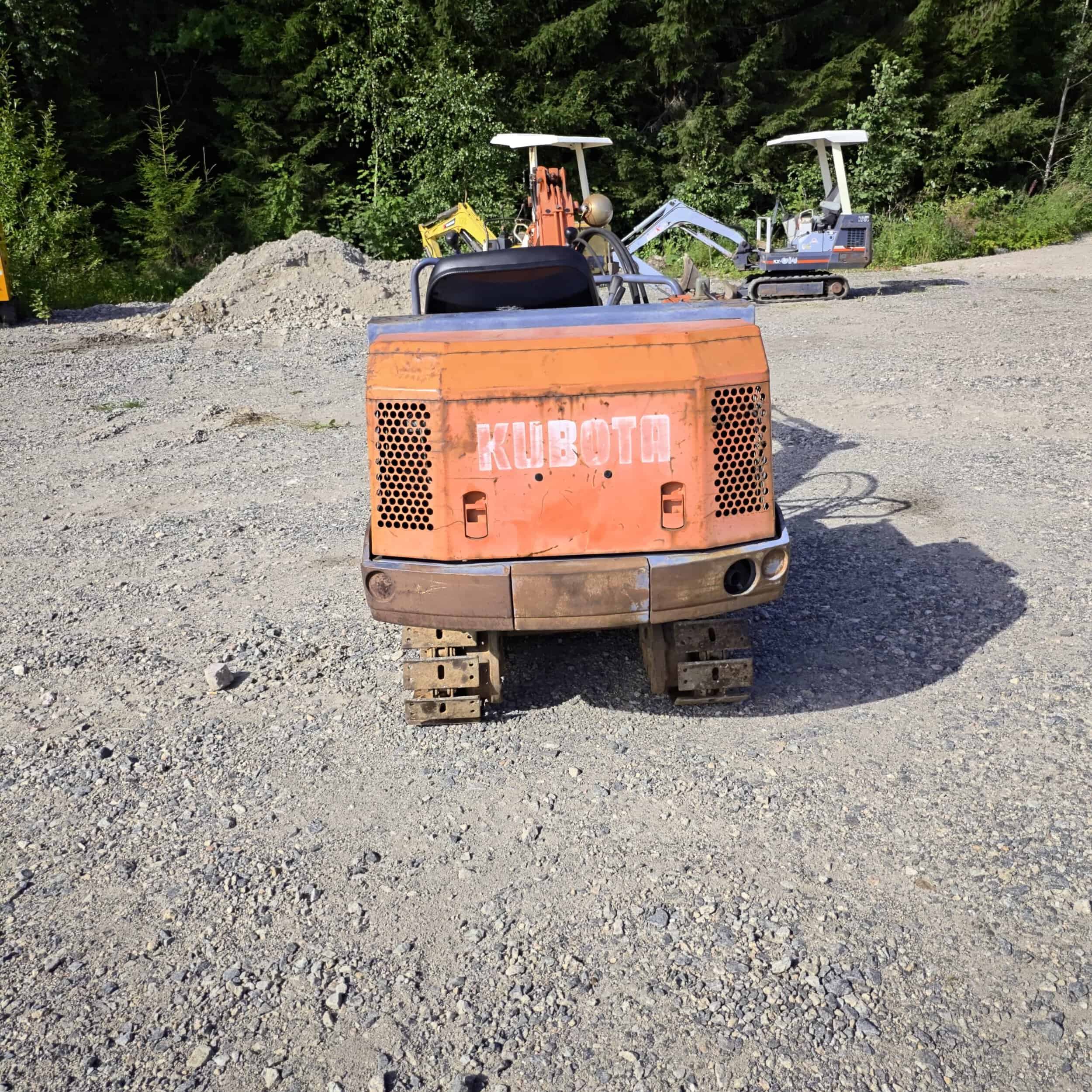 Kubota KH-012 Rautatelainen minikaivuri - Image 7
