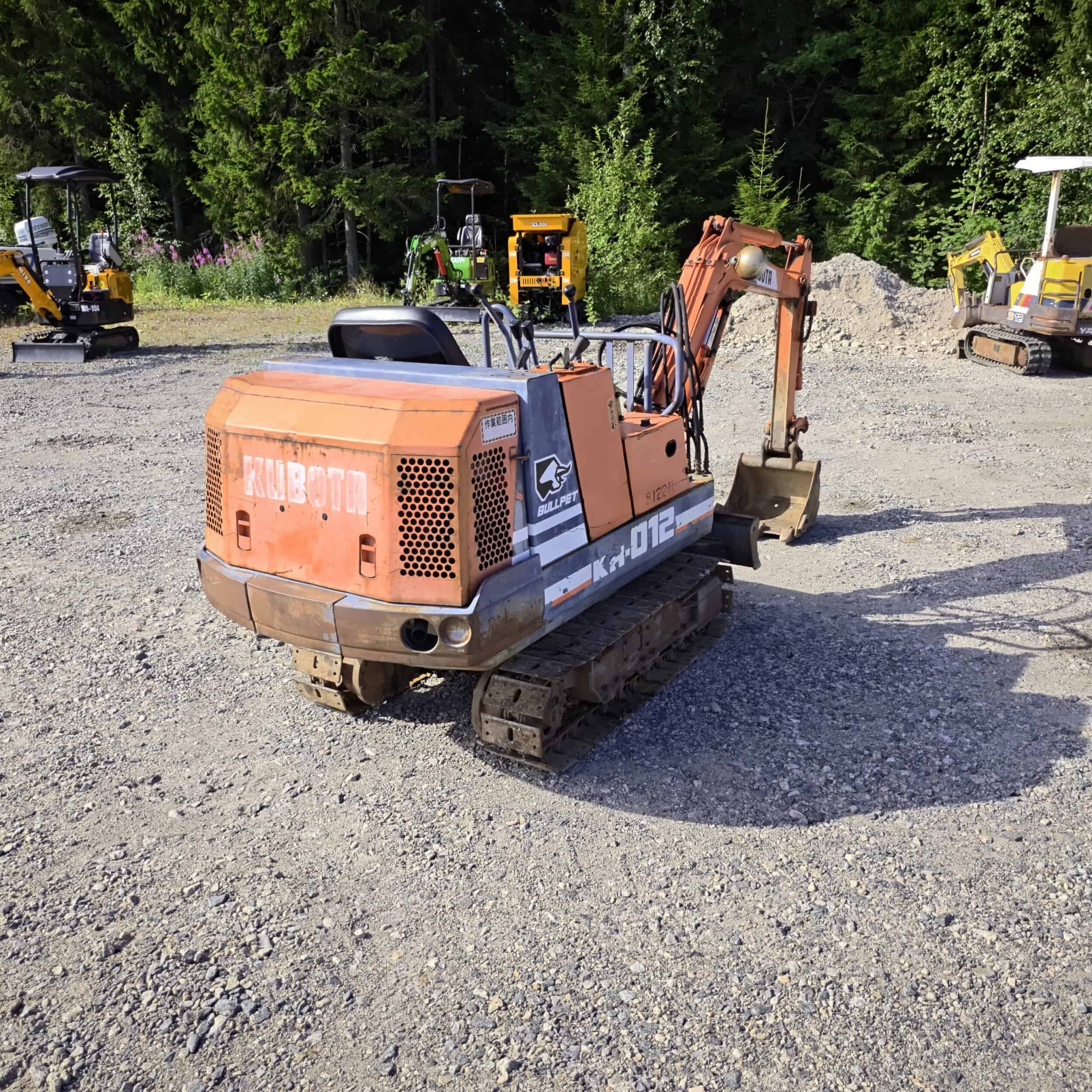 Kubota KH-012 Rautatelainen minikaivuri - Image 8